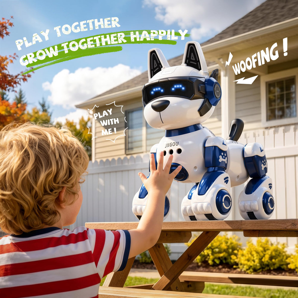 Smart Robot Dog 2 4GHz Remote Control Robot Dog Toys For - Ozega Official Imagery - 8