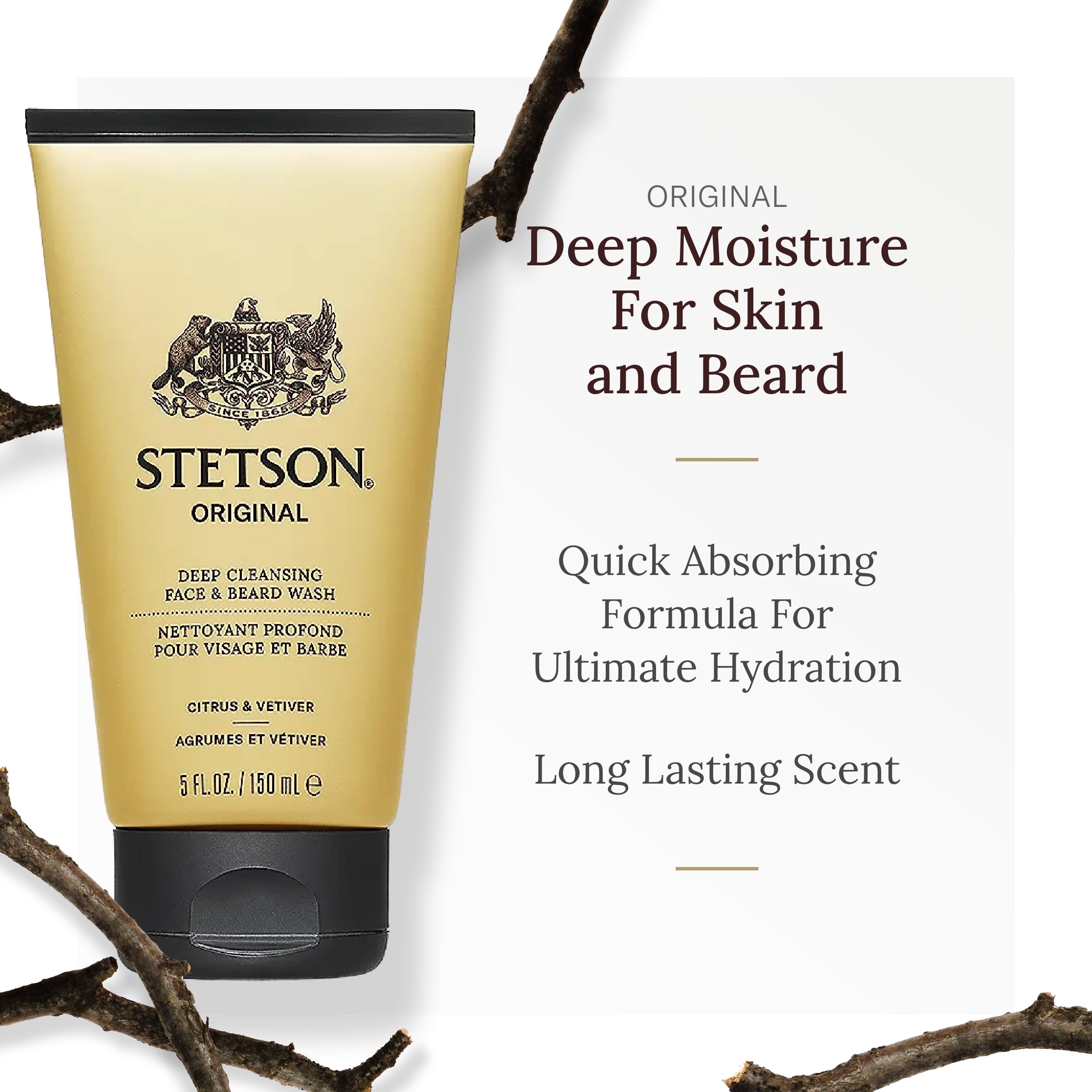 Stetson Personal Care Face &amp; Beard Moisturizer by Scent - SCENT BEAUTY