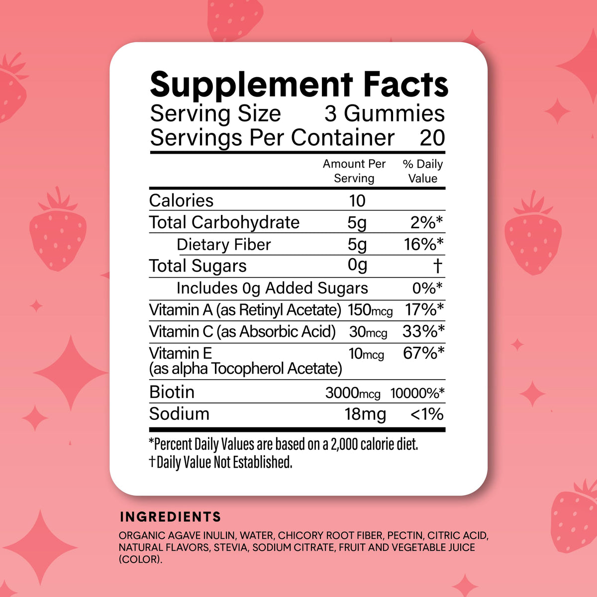 Bellway Super Fiber Beauty Fiber Gummies with Biotin Sugar - Bellway Official Imagery - 6