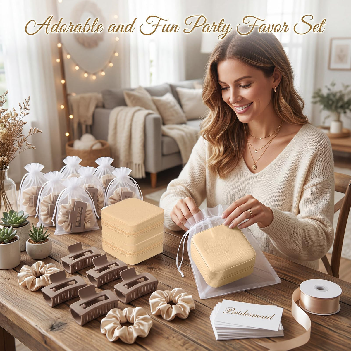 48 Pcs Spa Sleepover Party Favors Supplies Kit for Women - Cunno Official Imagery - 8