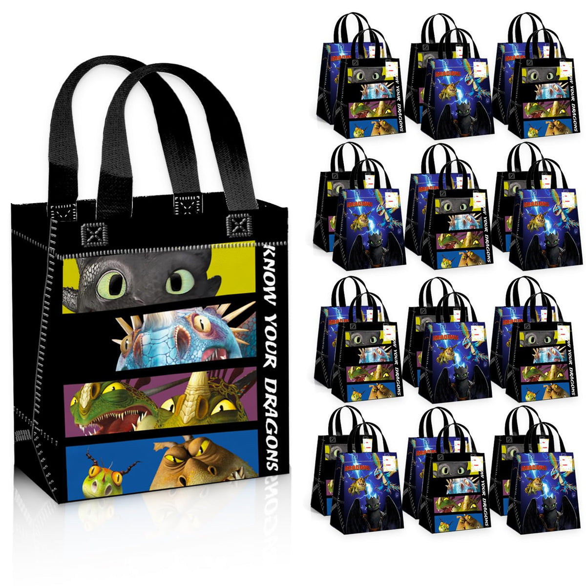 How to Train Your Dragon Party Favor Bags for Kids Birthday - How To Train Your Dragon Official Imagery - 1
