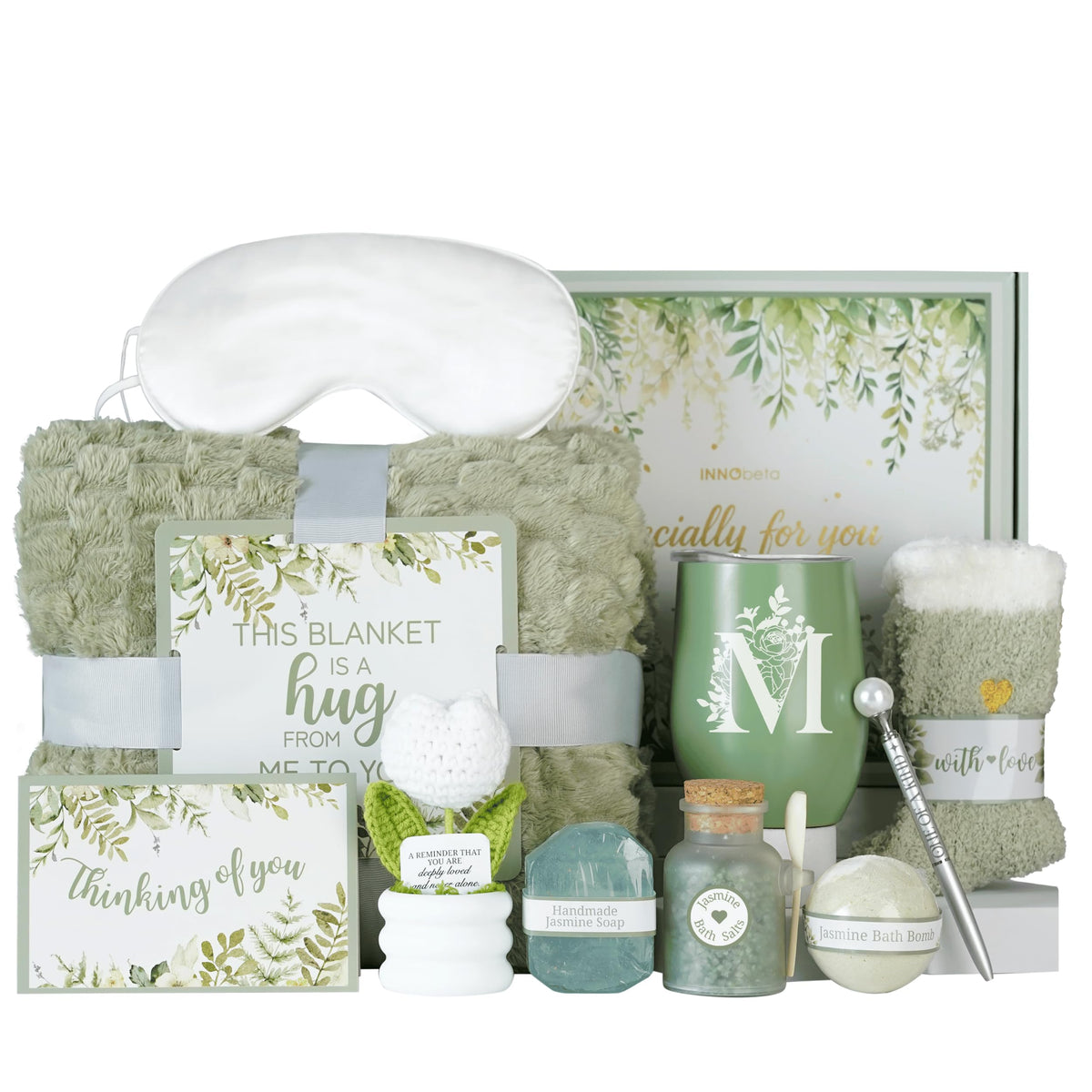 InnoBeta Personalized Gift Baskets for Women who Have - InnoBeta Official Imagery - 1