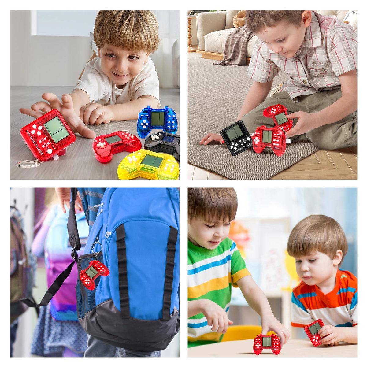 SSRMX 18Pcs Video Game Party Favors for Kids Arcade Video - SSRMX Official Imagery - 7