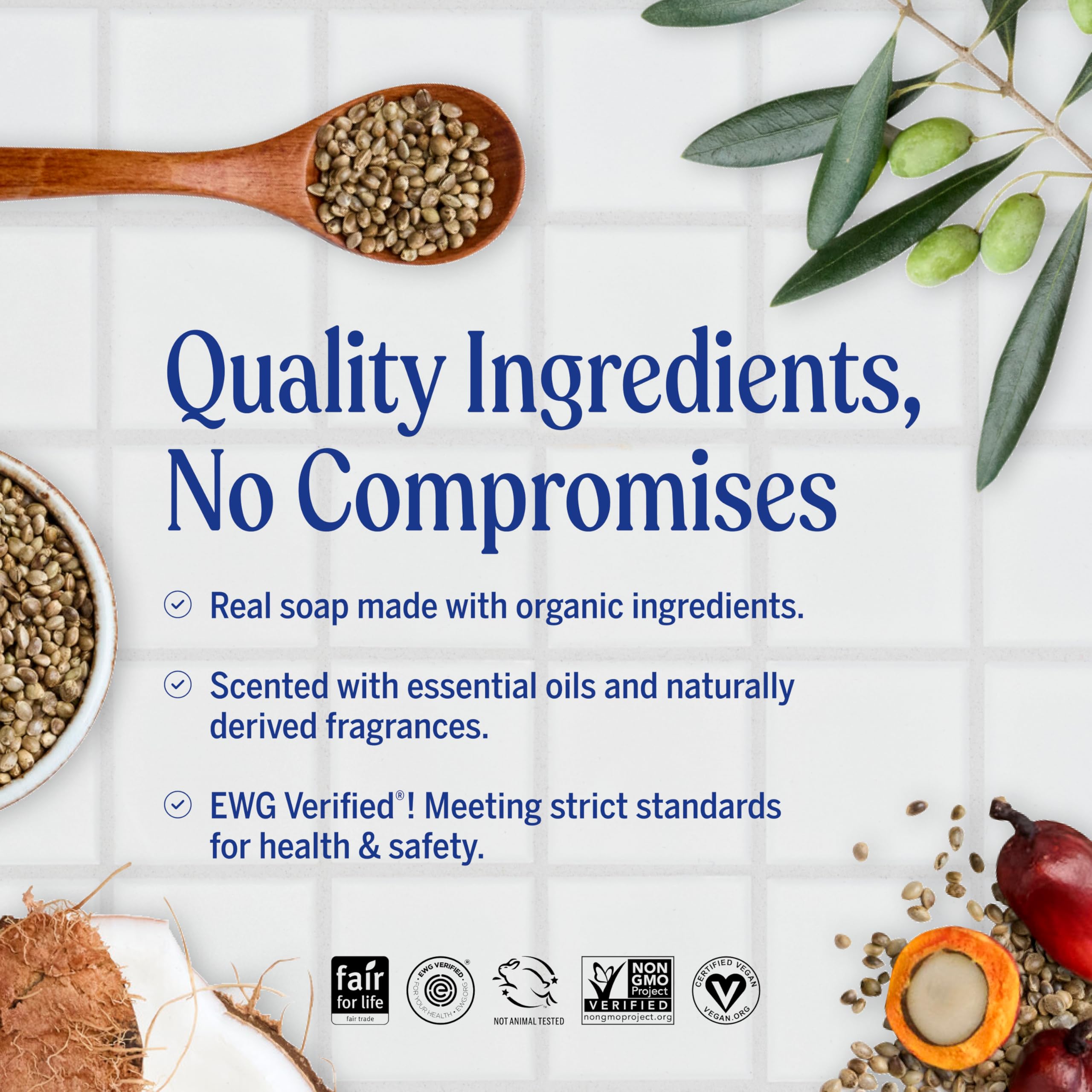 Dr. Bronner's Peppermint Pure - Castile Liquid Soap & Hand Soap & - Dr. Bronner's Official Product View 4