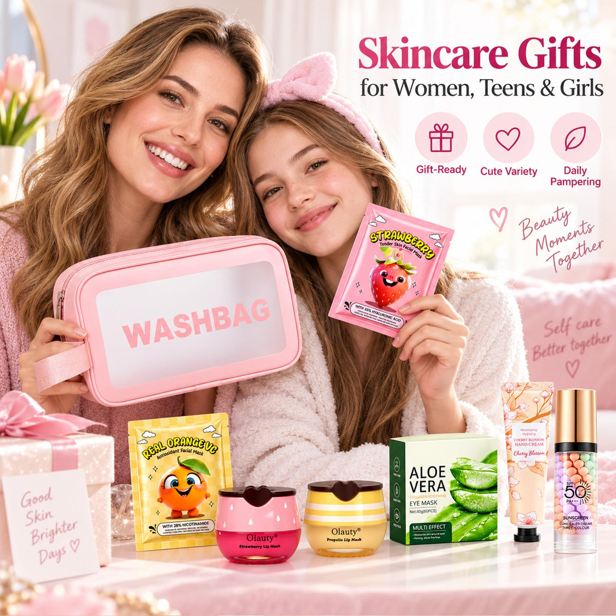 Skin Care Set for Women Teens Girls Mother Daughter Skincare - Sulily Official Imagery - 6