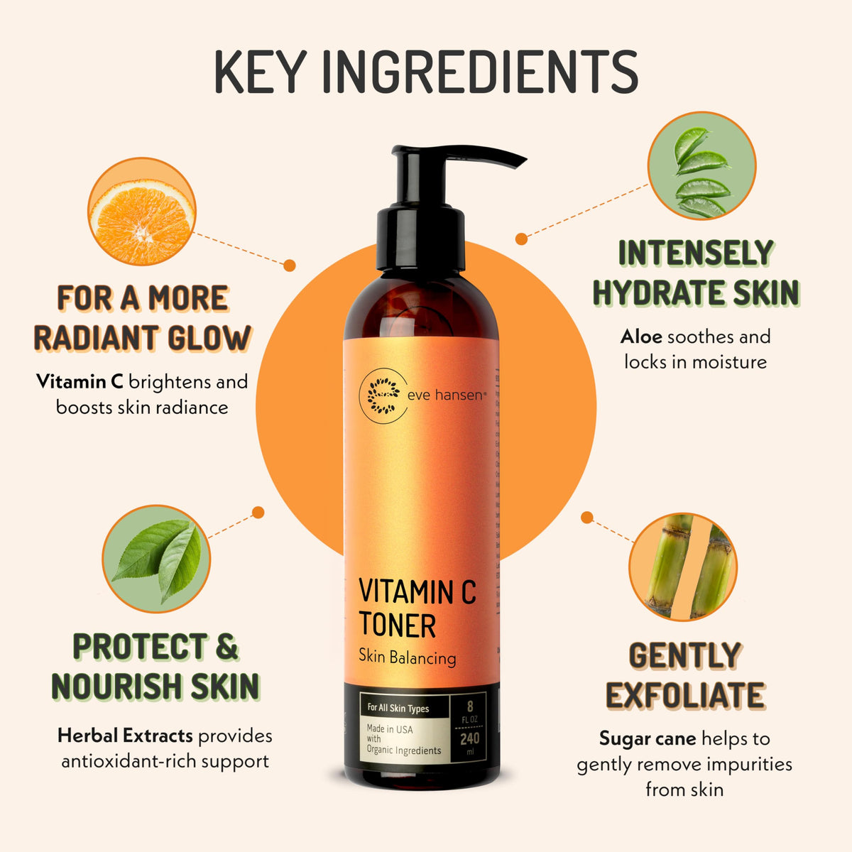 Eve Hansen Vitamin C Toner for face - Eve Hansen Official Imagery - 4