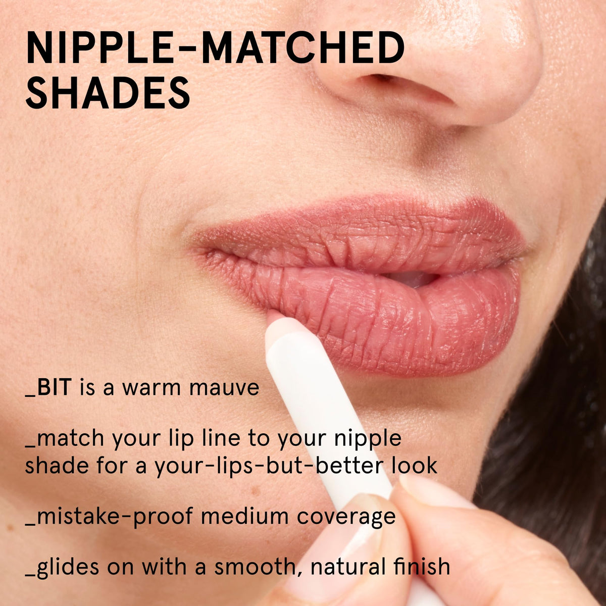 Glossier Lip Duo Black Cherry Balm Dotcom Bit Liner 2 Count - Glossier Official Imagery - 8