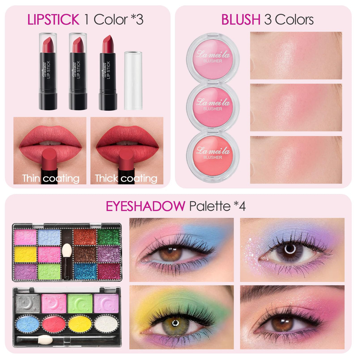 Golray Teen Makeup Kit for Girls Ages 8 12 Starter Full Make - Golray Official Imagery - 7