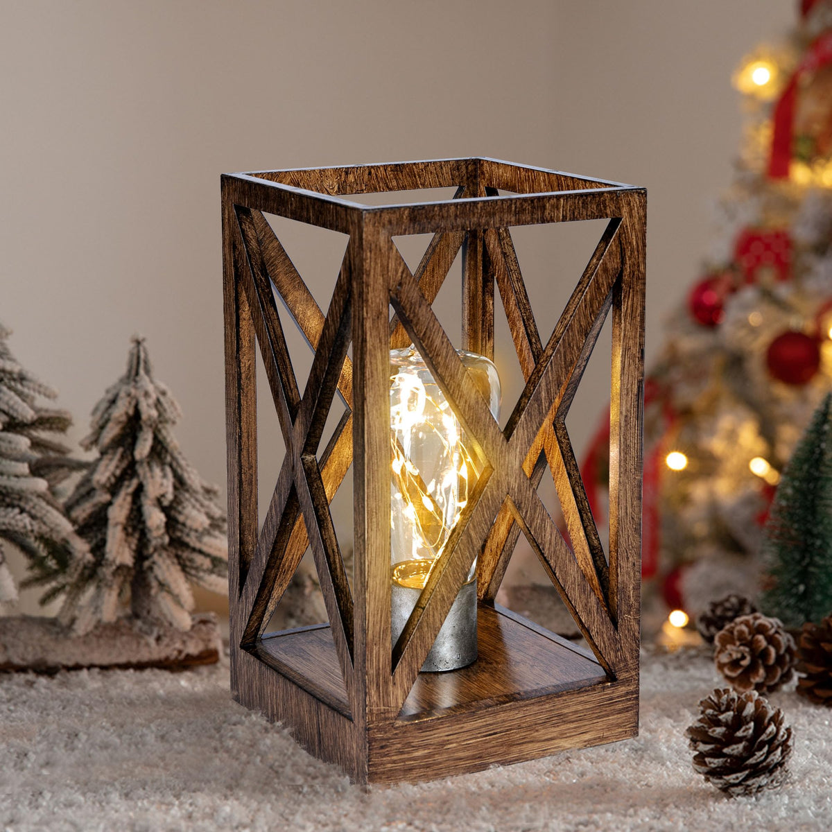 WINGBO Retro Battery Powered Table Lamps Battery Operated - WINGBO Official Imagery - 3