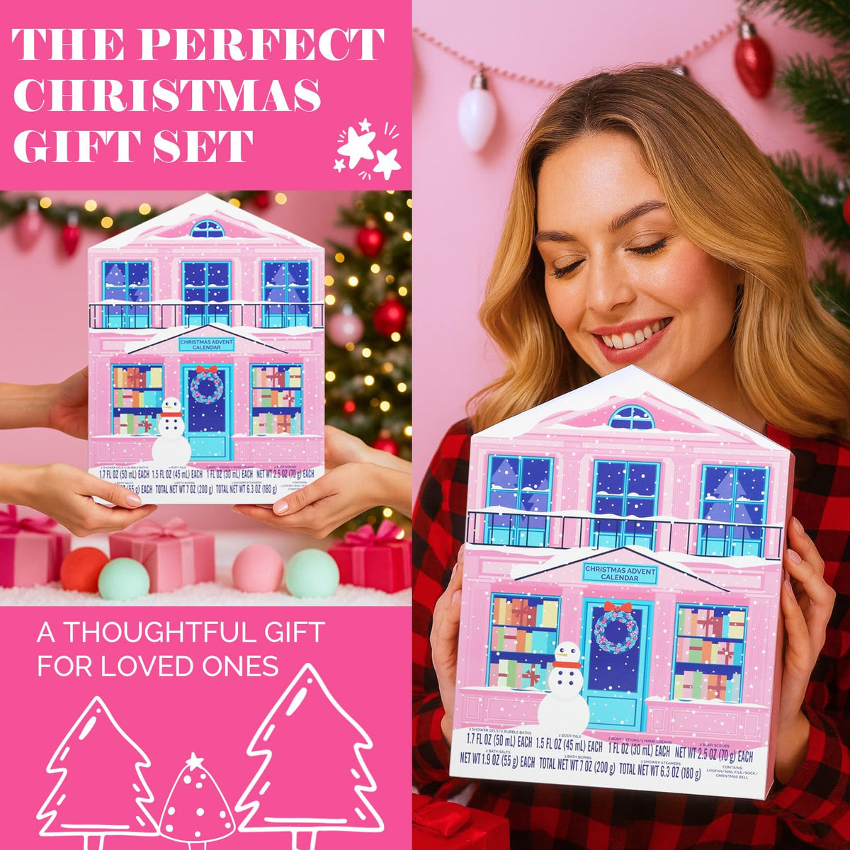 Advent Calendar 2026 for Women 24 Days Christmas Countdown - BODY & EARTH Official Imagery - 7