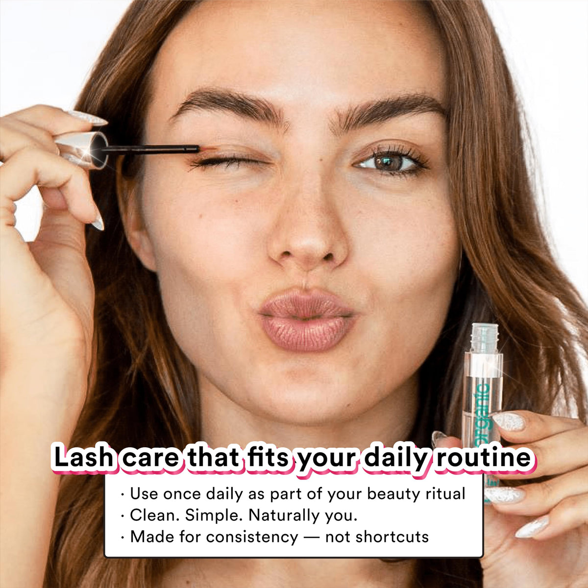 nuorganic Cosmic Lash Eyelash Growth Serum Prostaglandin - NuOrganic Cosmetics Official Imagery - 7