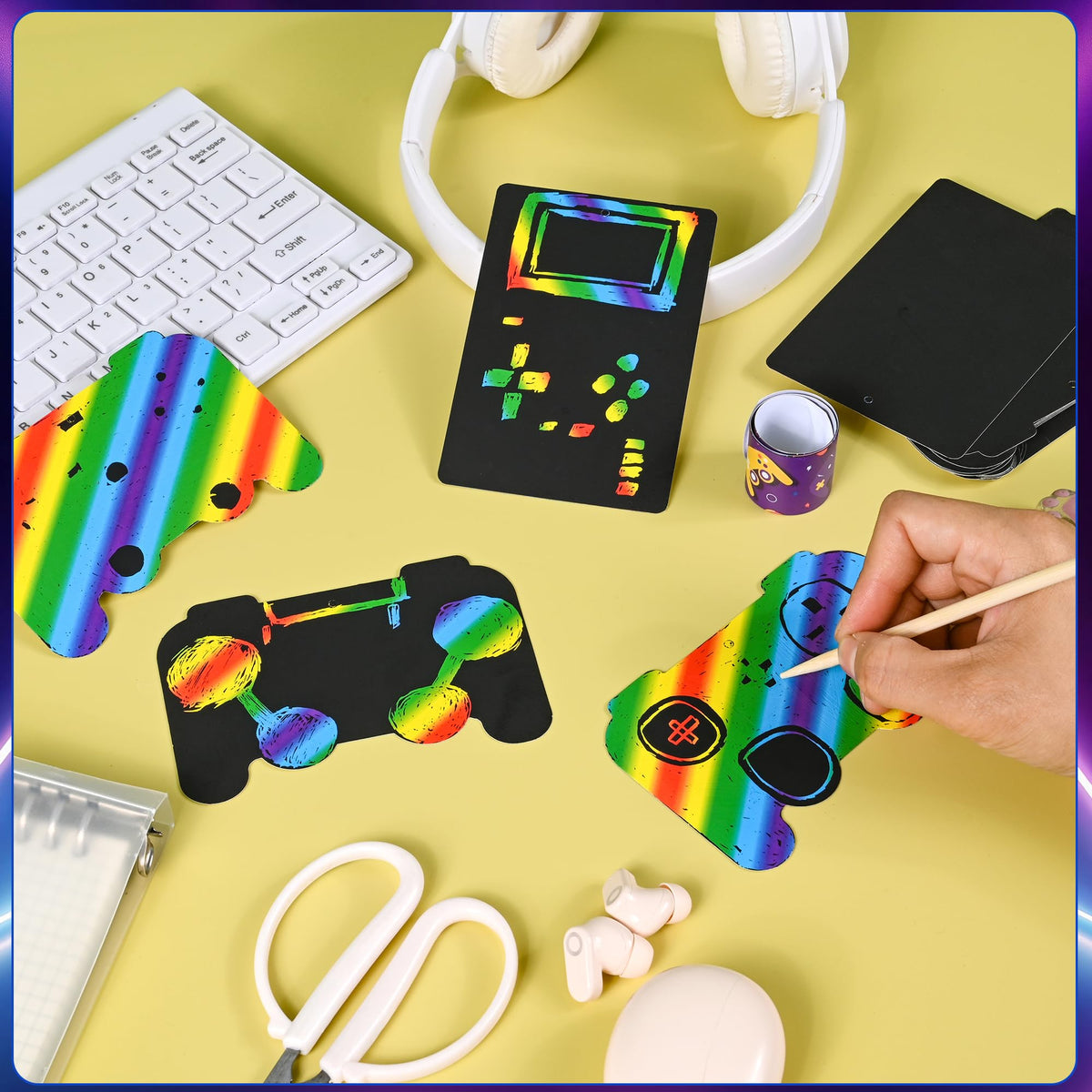 Ulema 218 Pcs Video Game Party Favors With Video Game - Ulema Official Imagery - 4