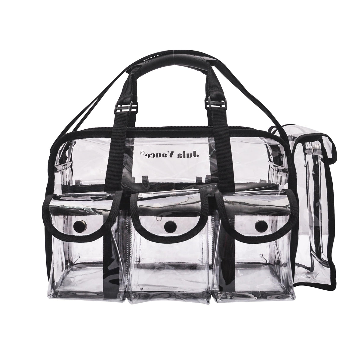 Professional Clear PVC Makeup Kits Organizer Make up Set Bag - Jula Vance Official Imagery - 3