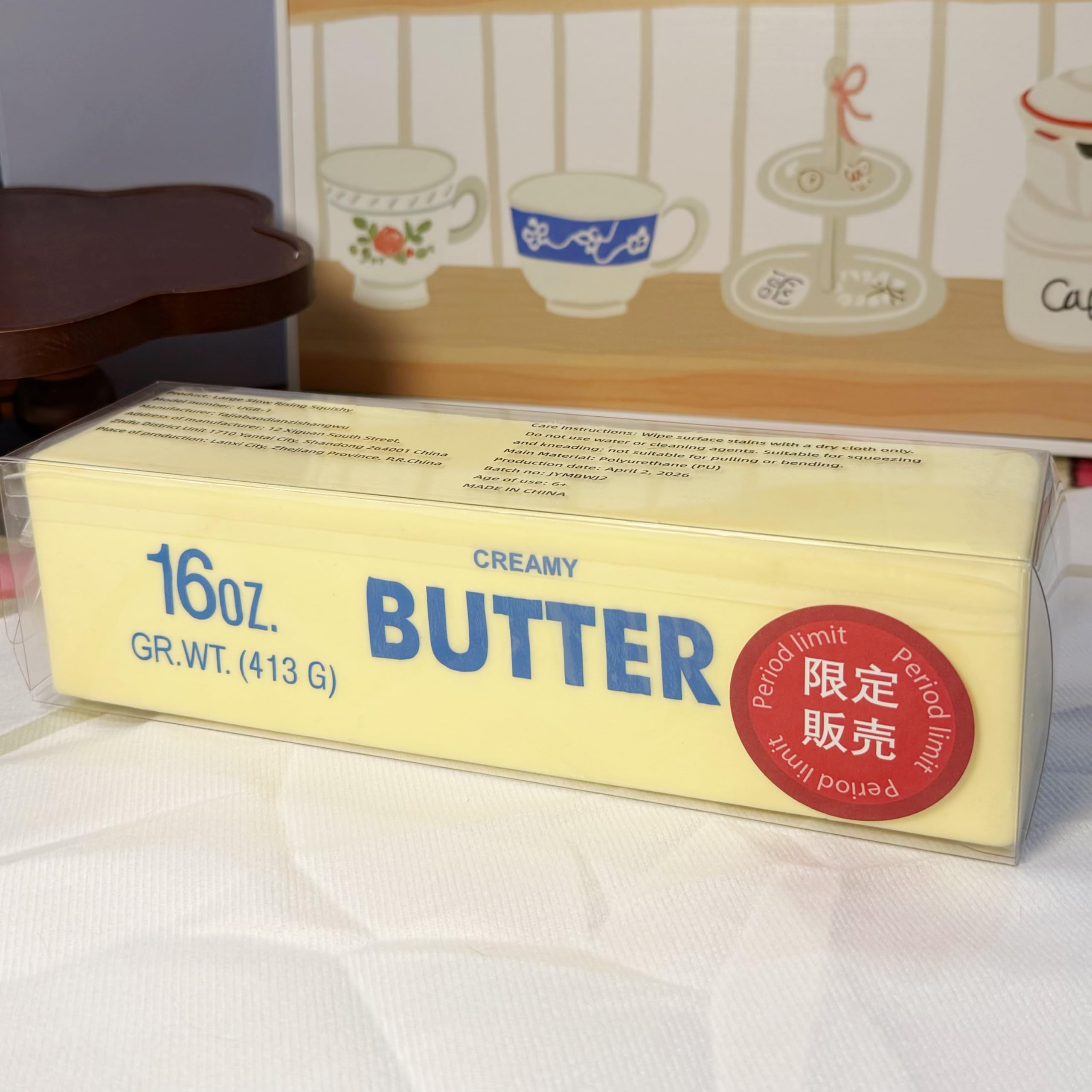 9.5in Butter Squishy,Jumbo Squishy,Large Slow Rising Squishy， - View 5