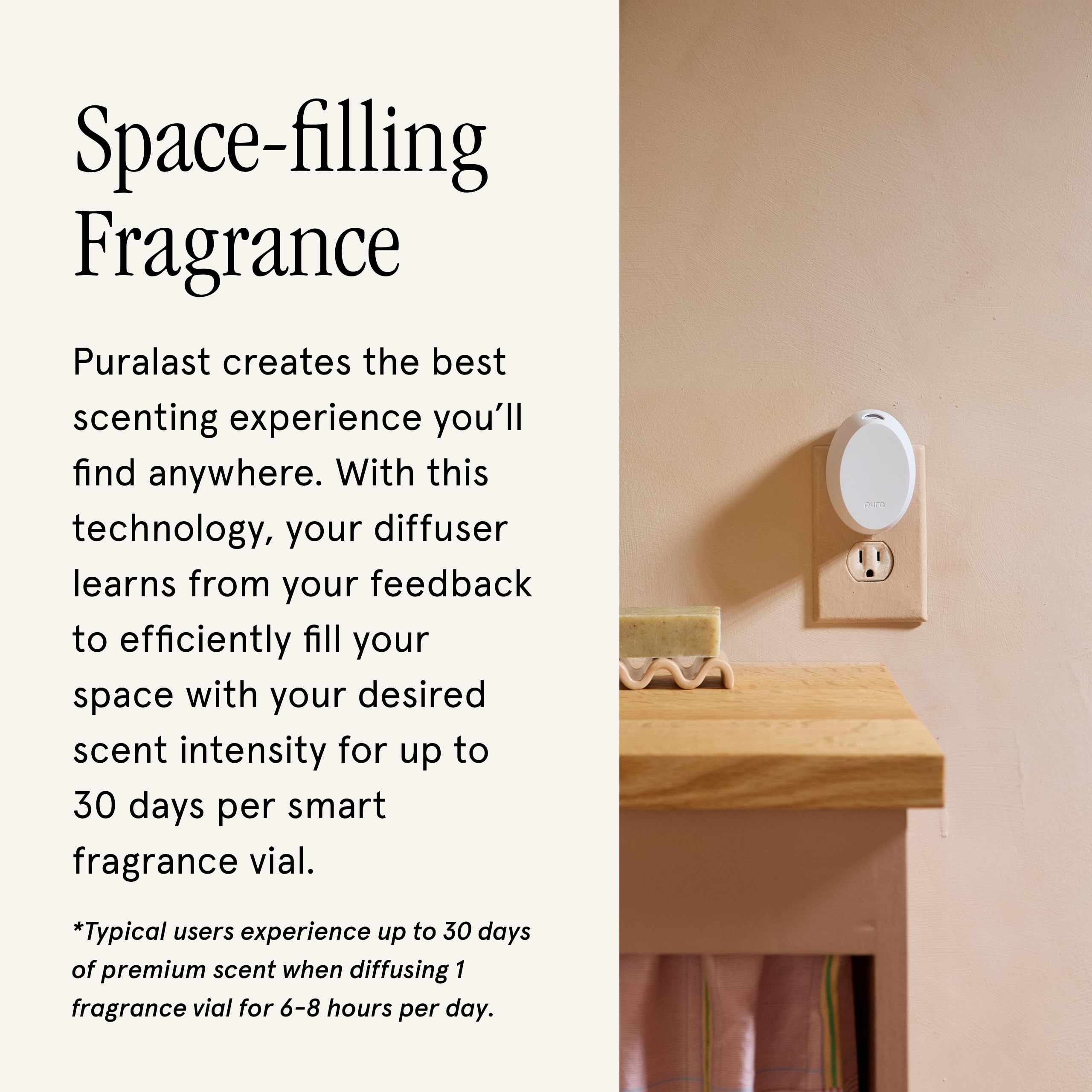 Pura Home Mini Fragrance Diffuser, Includes 1 Scent Refill, Linen - Pura Official Product View 6