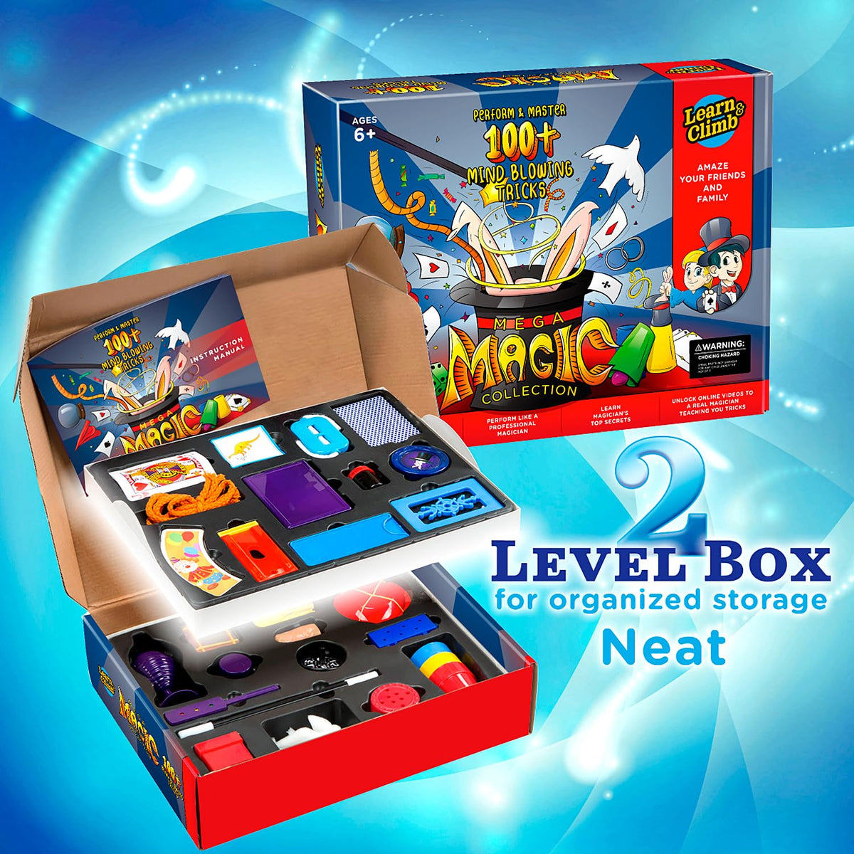 Mega Magic Kit for Kids - Learn & Climb Official Imagery - 4