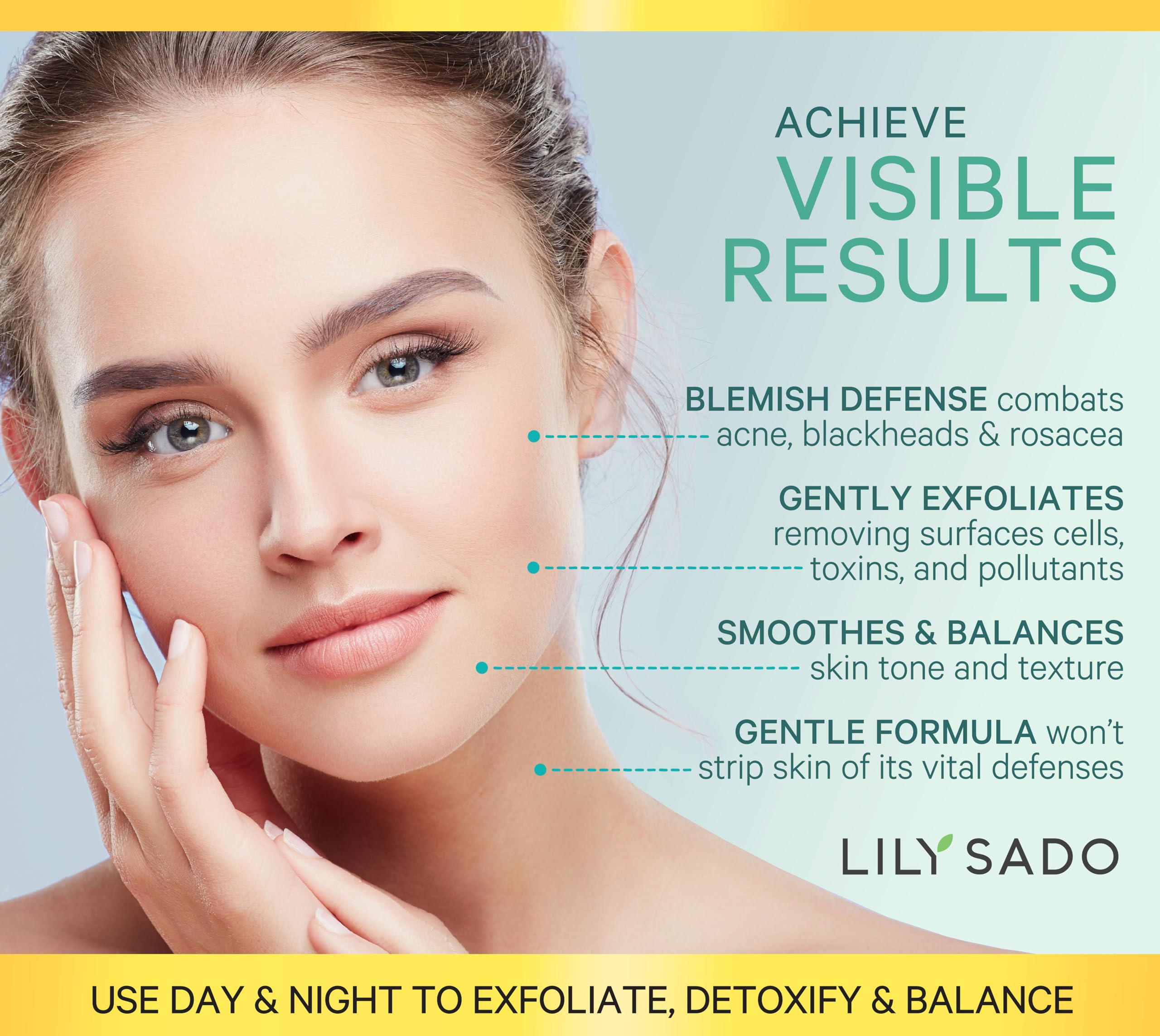 LILY SADO MATCHA ™ Sugar Facial Scrub - Best Daily Facial Exfoliating Cleanser - LILY SADO Official Product View 5