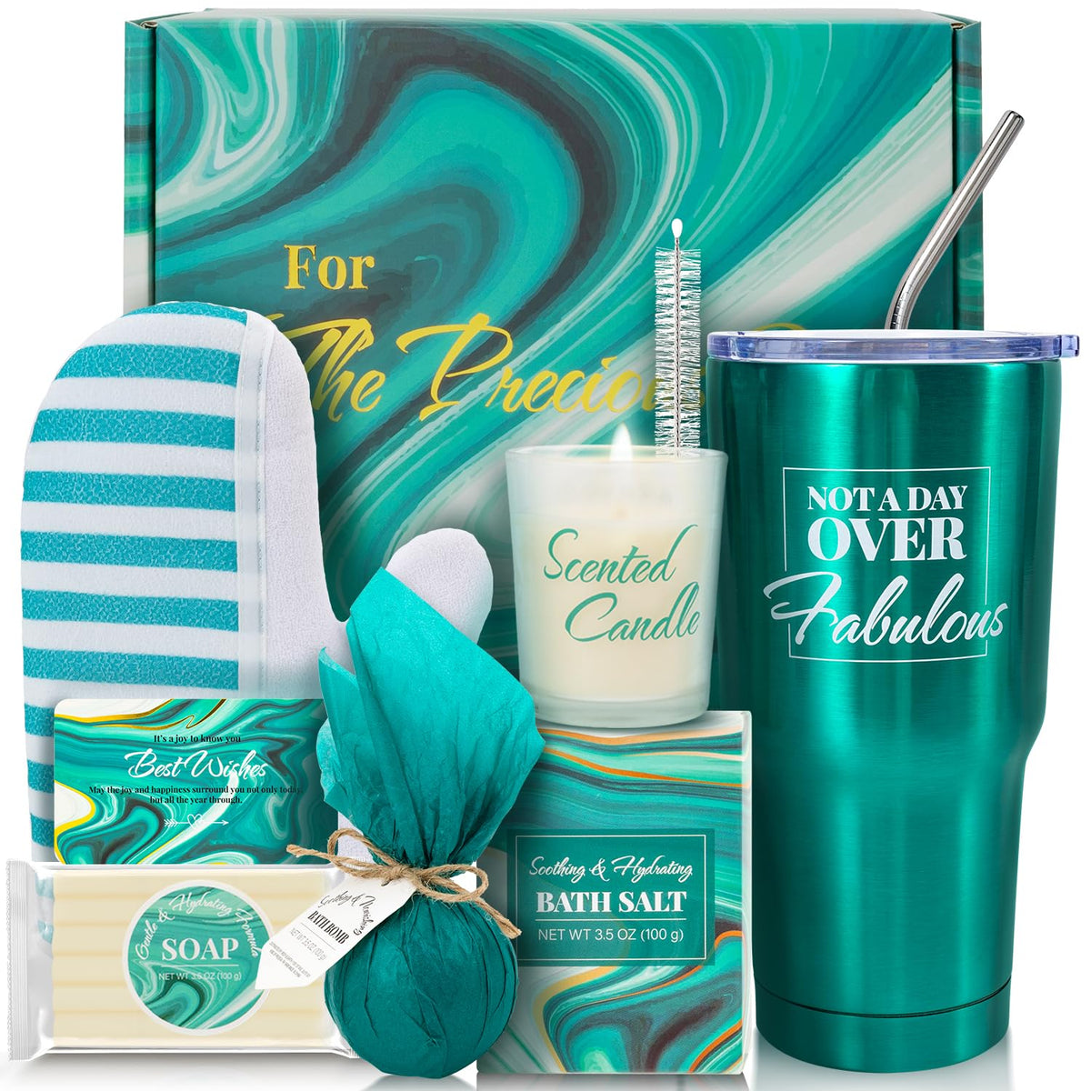 Bath Sets for Women Gift BODY EARTH Gift Baskets for Women - BODY & EARTH Official Imagery - 2