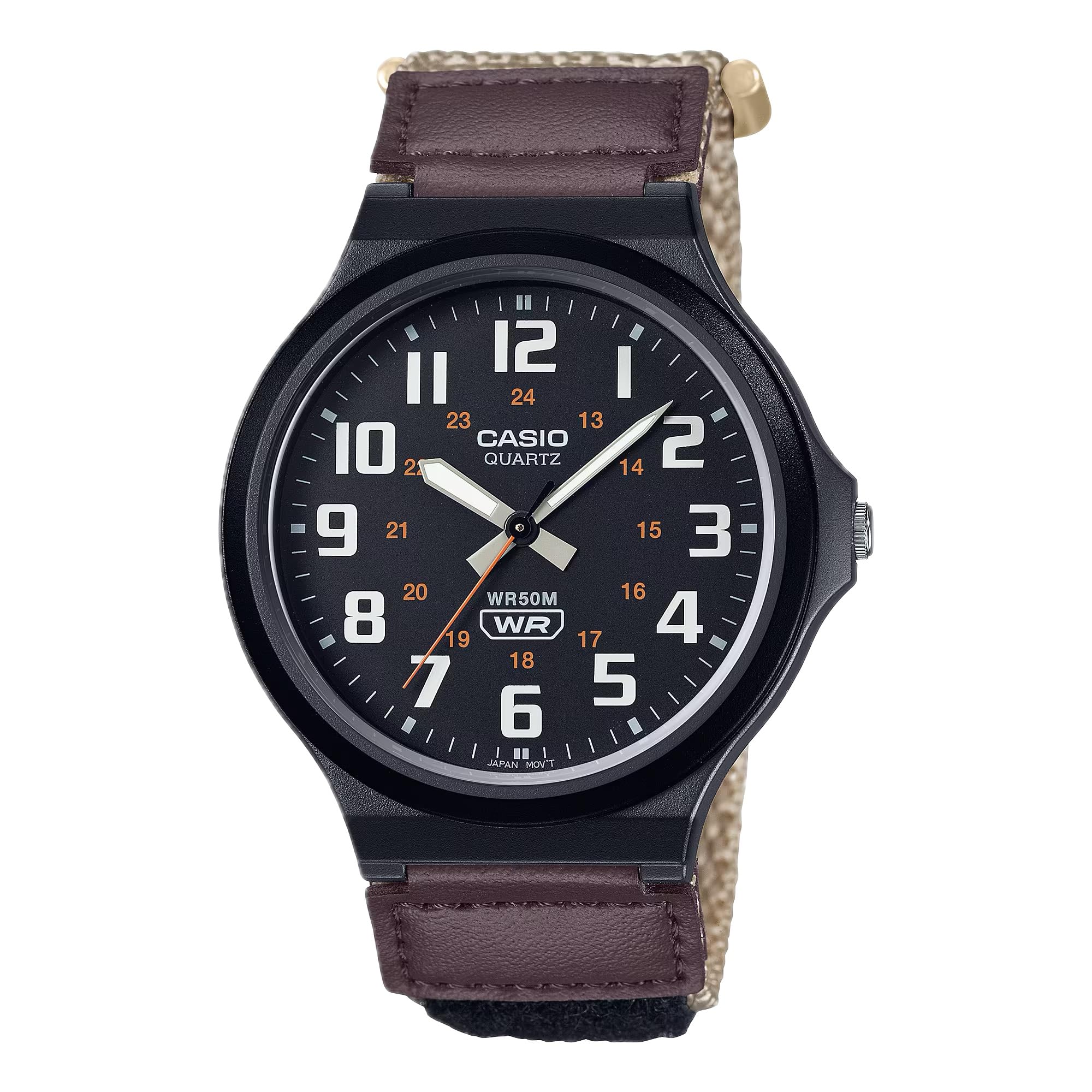 Casio MW240 Series | Men’s Quartz Watch | 50M WR | Large Resin Case | - View 6