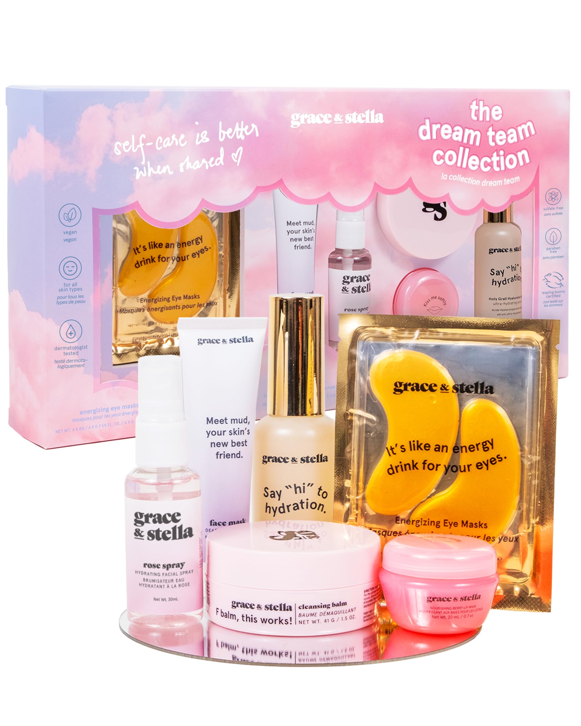 grace & stella Award Winning Skin Care Set - Gift Set for Women - grace & stella Official Product View 10