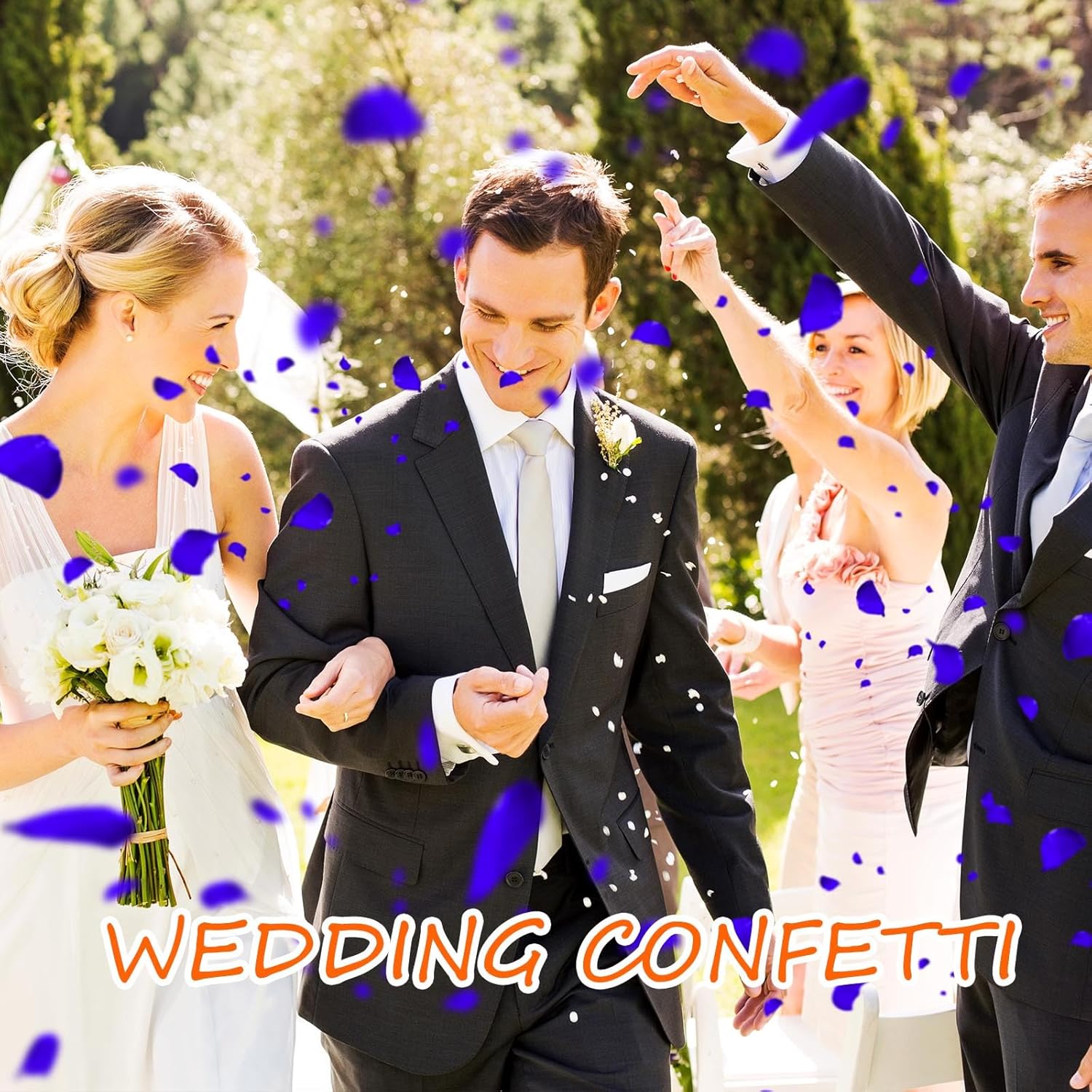 Dried real rose petals by Tavkite, natural preserved dry flower petals for wedding and party decor, shown in a close-up image.