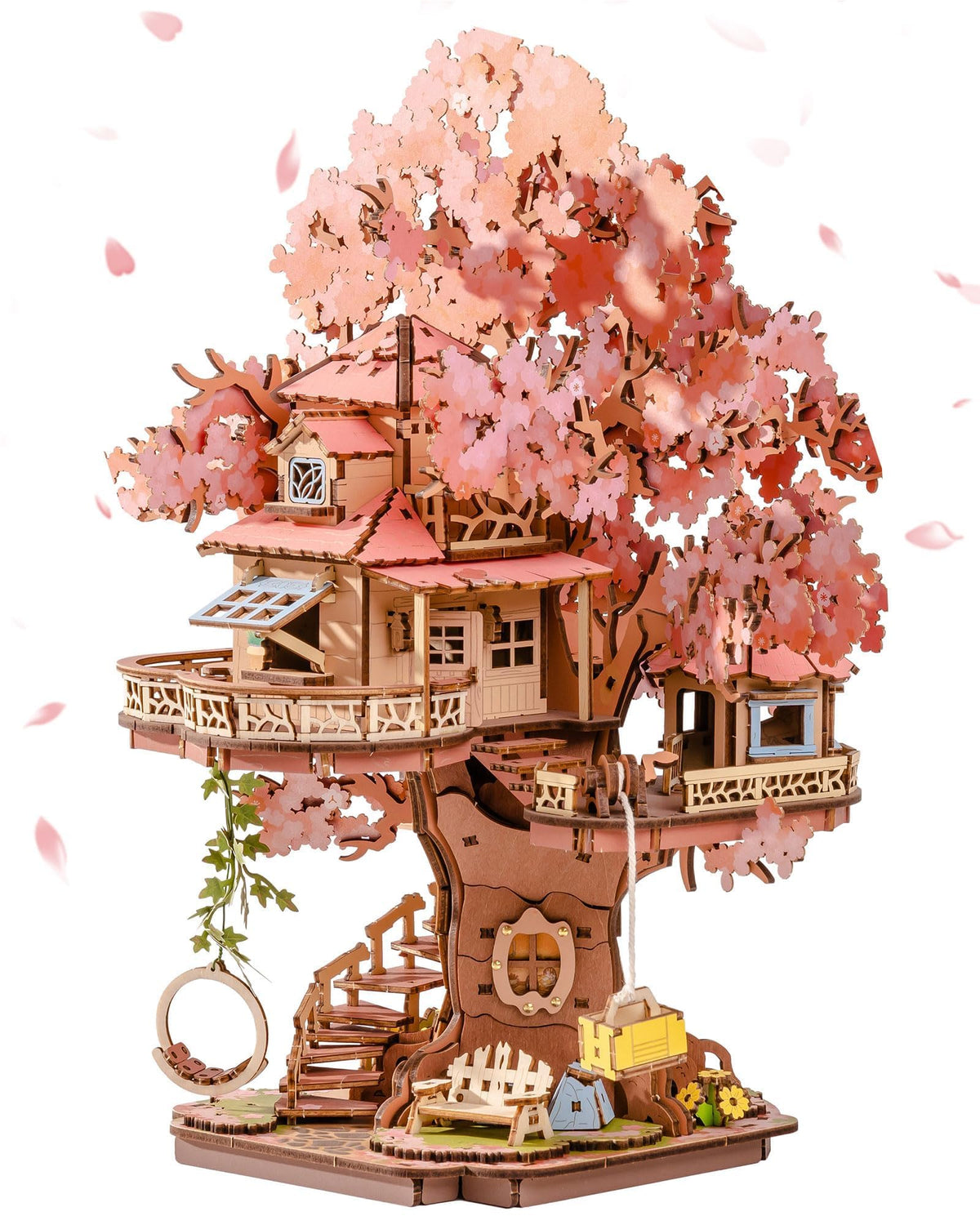 Rolife DIY Miniature House Kits Sakura Tree House 12 3D - Rolife Official Imagery - 1