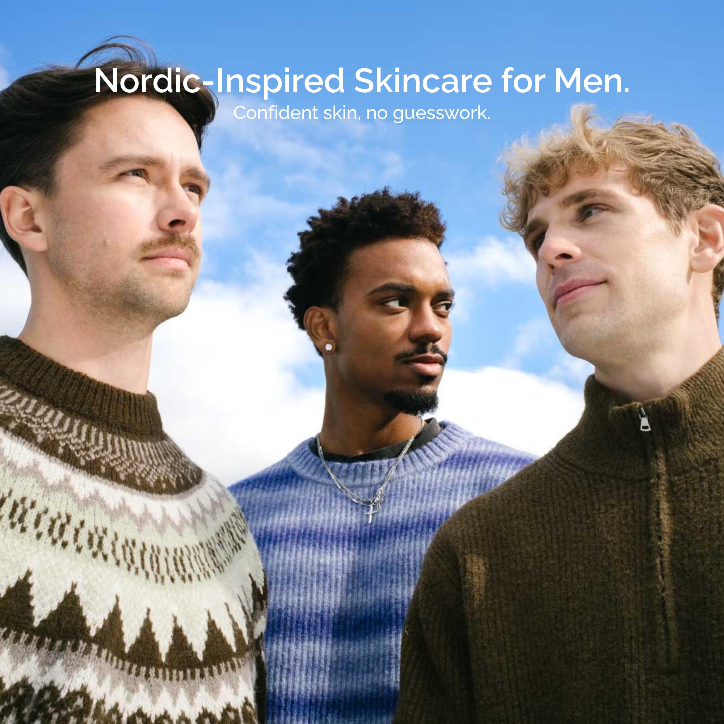 Men’s Face Wash – Clarifying Gel Cleanser with Plum Extract - Nordisk Element