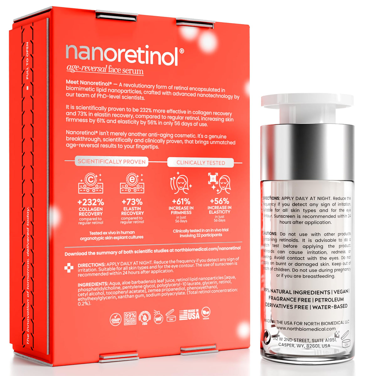 NANORETINOL the Retinol Serum 232 more Effective - North Biomedical Official Imagery - 3