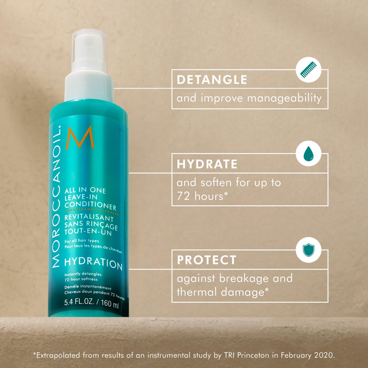 Moroccanoil All In One Leave In Conditioner - Premium Selection Official Imagery - 3