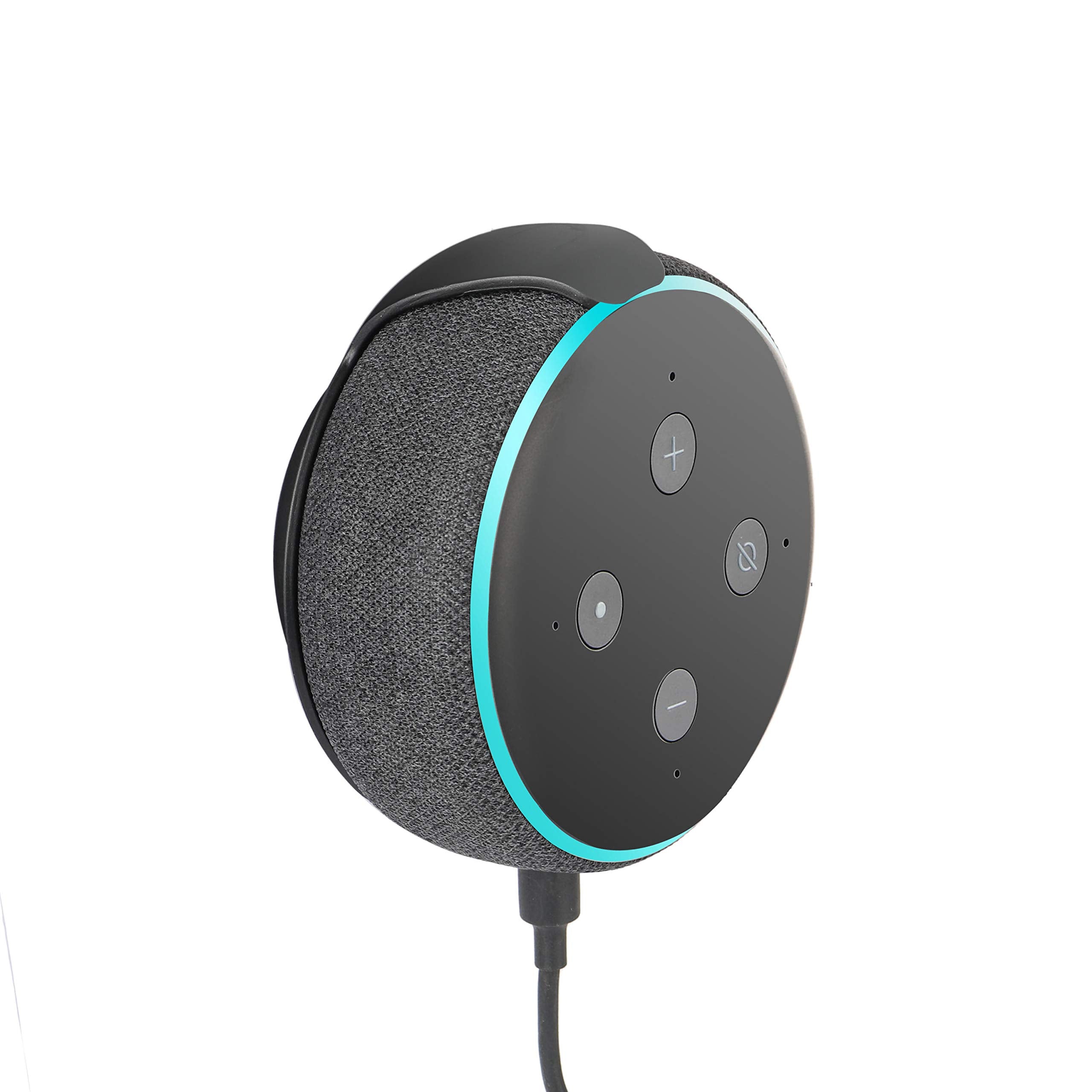 WIDEPLORE Echo Dot Wall Mount Holder for 3rd Generation, Built-in - WIDEPLORE Official Product View 1