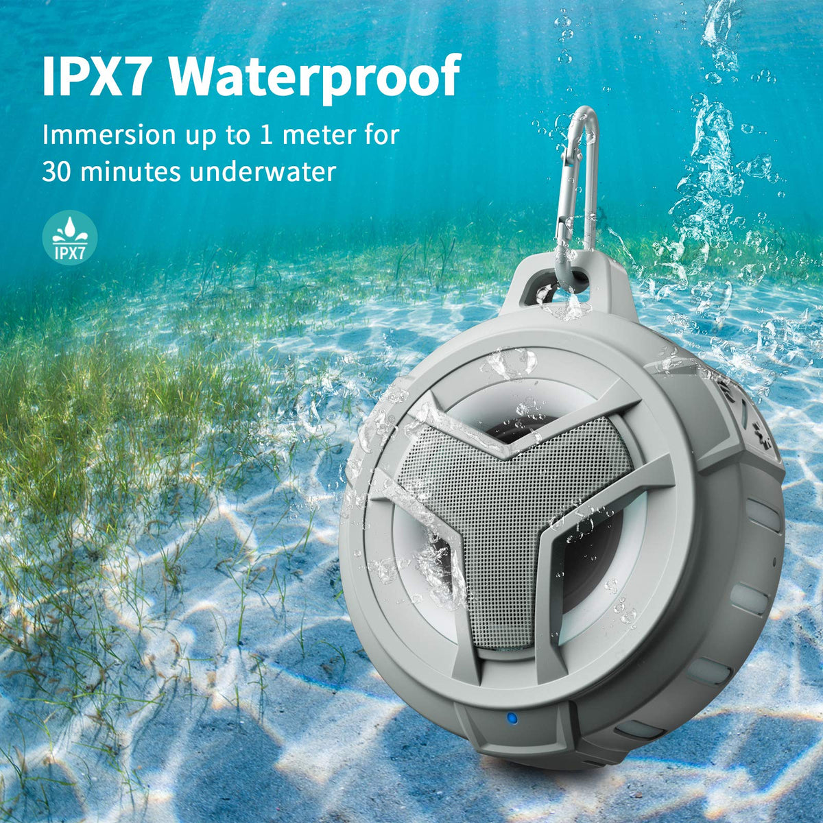 EBODA Waterproof Speaker Bluetooth Shower Portable Birthday - EBODA Official Imagery - 3