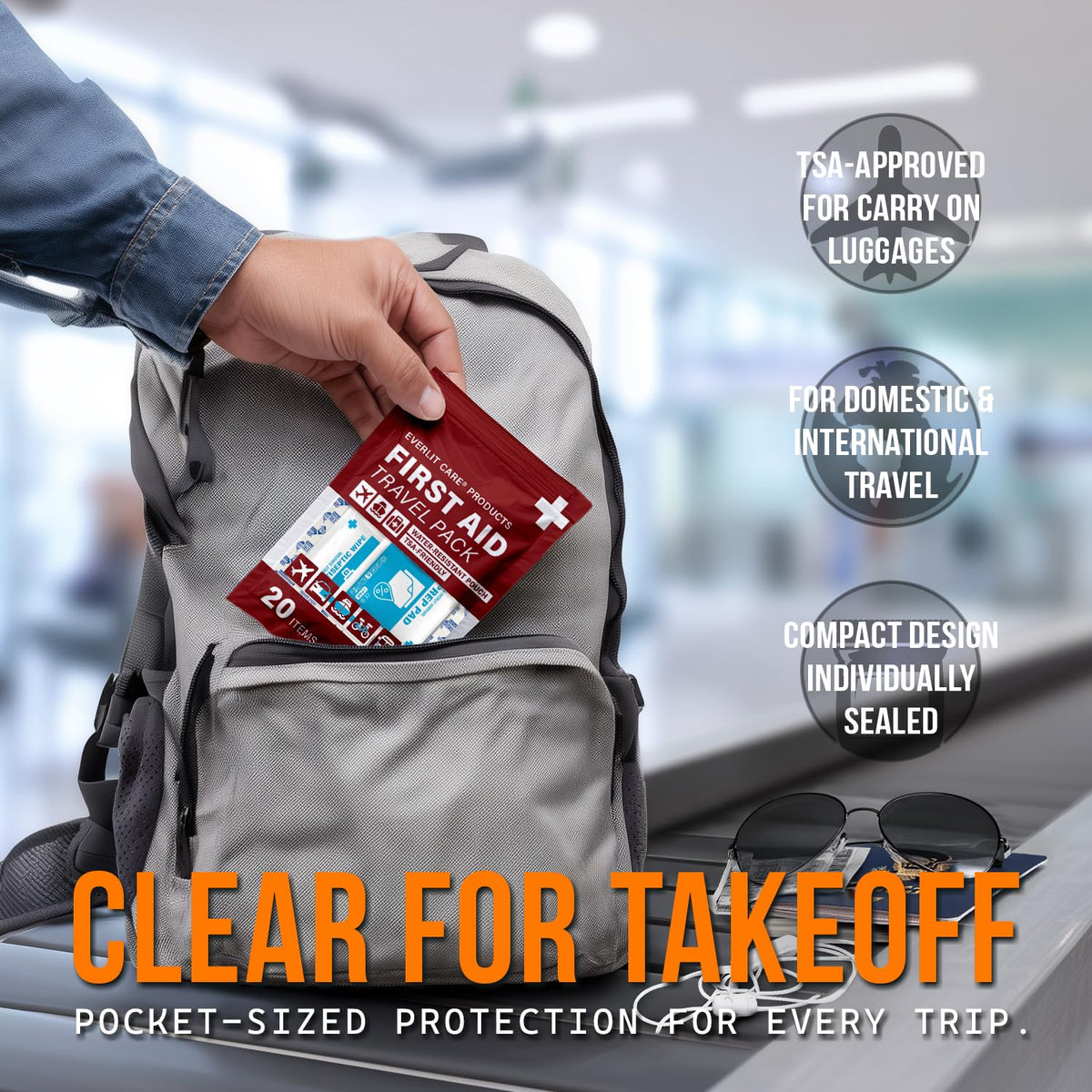 EVERLIT CARE Travel Bandage Pack - EVERLIT CARE Official Imagery - 7