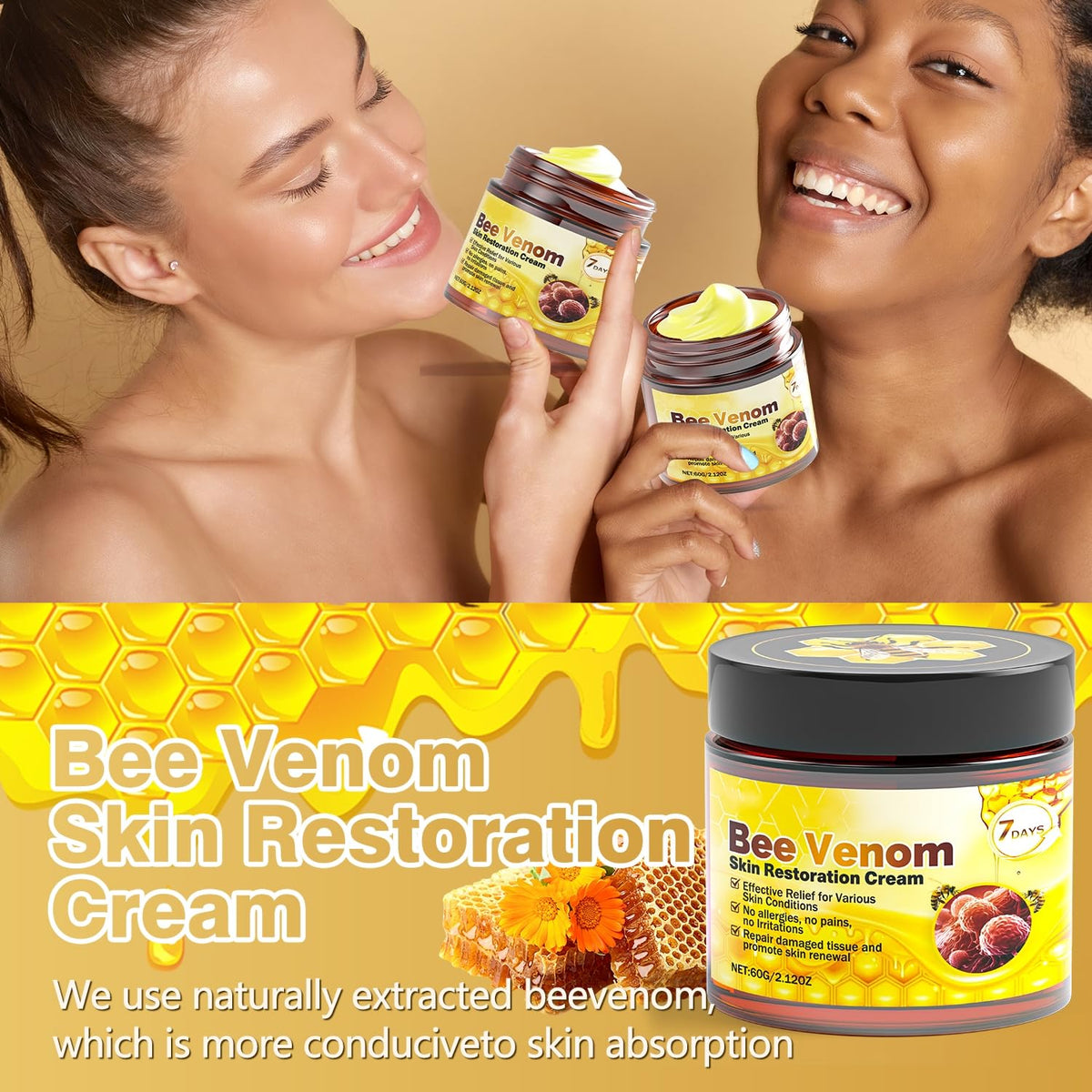 Bee Venom Skin Treatment Cream - lzzch1219 Official Imagery - 8