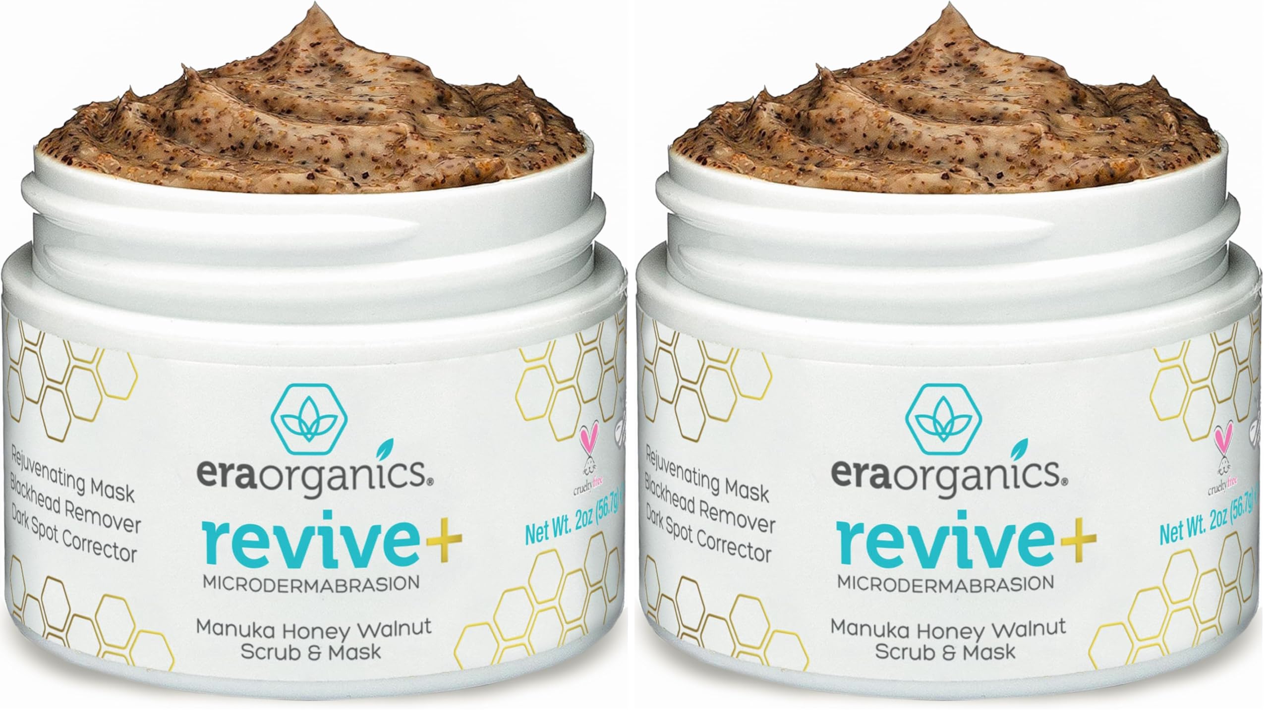 Era Organics Manuka Honey Exfoliating Facial Scrub - Microdermabrasion Face Exfoliant - Era Organics Official Product View 9
