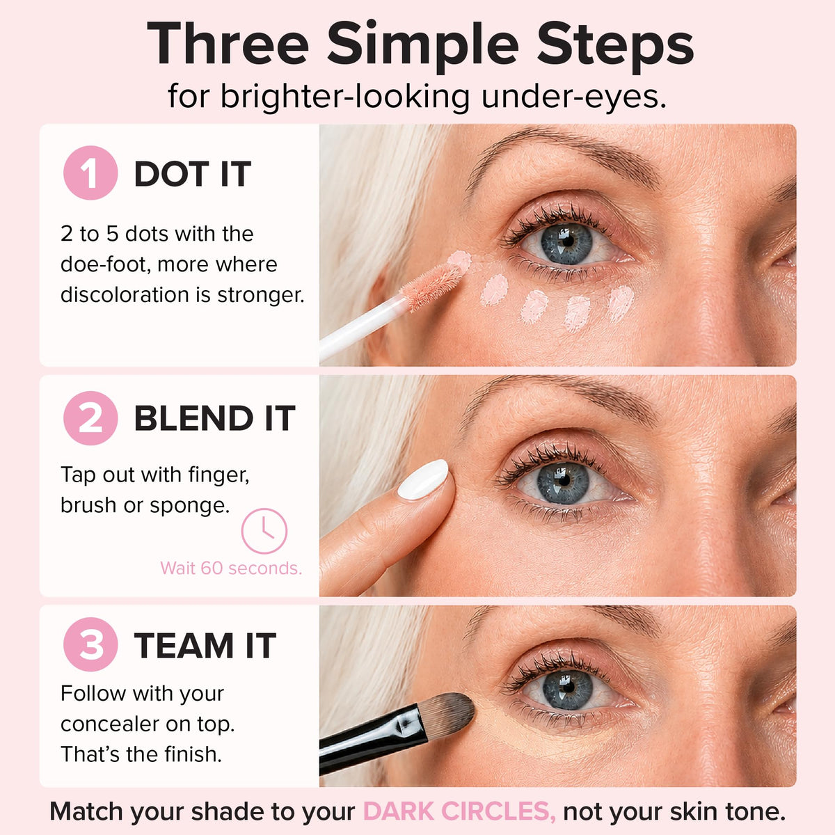Elizabeth Mott Thank Me Later Under Eye Brightener Base Pink - Elizabeth Mott Official Imagery - 7