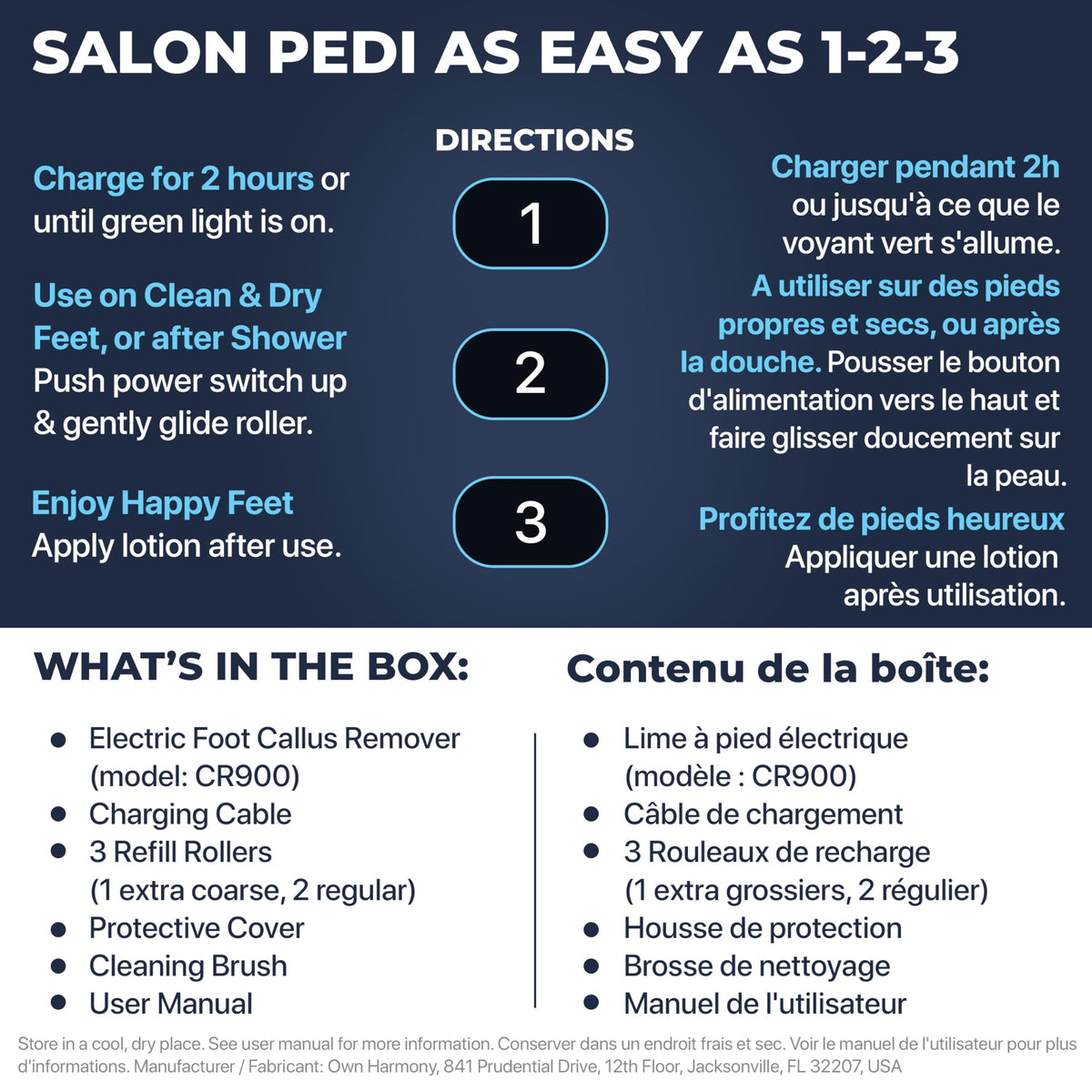 Own Harmony Electric Foot Callus Remover - Own Harmony Official Imagery - 5