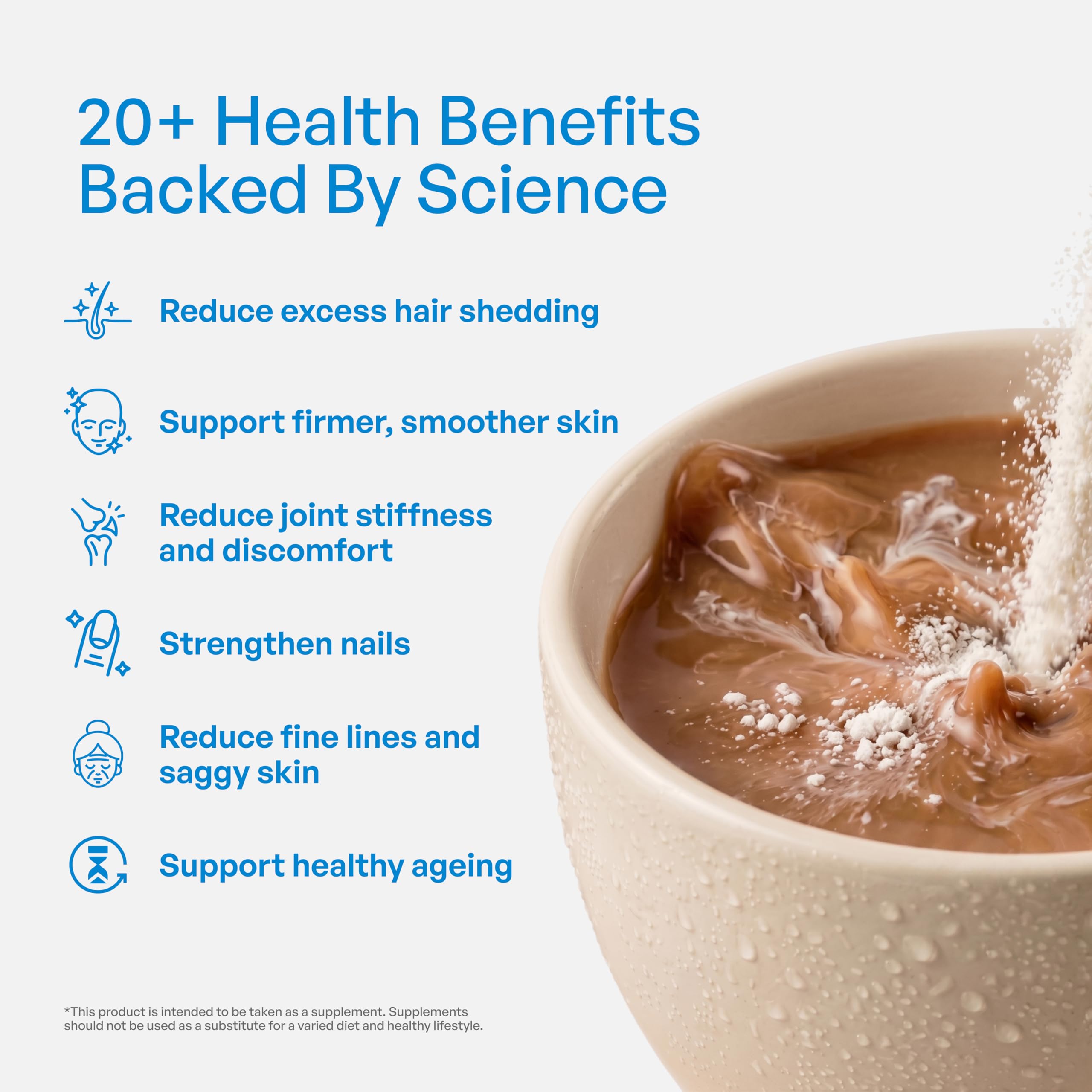 SUNNA SUPPLEMENTS Halal Bovine Collagen Protein Powder - SUNNA SUPPLEMENTS Official Imagery - 7