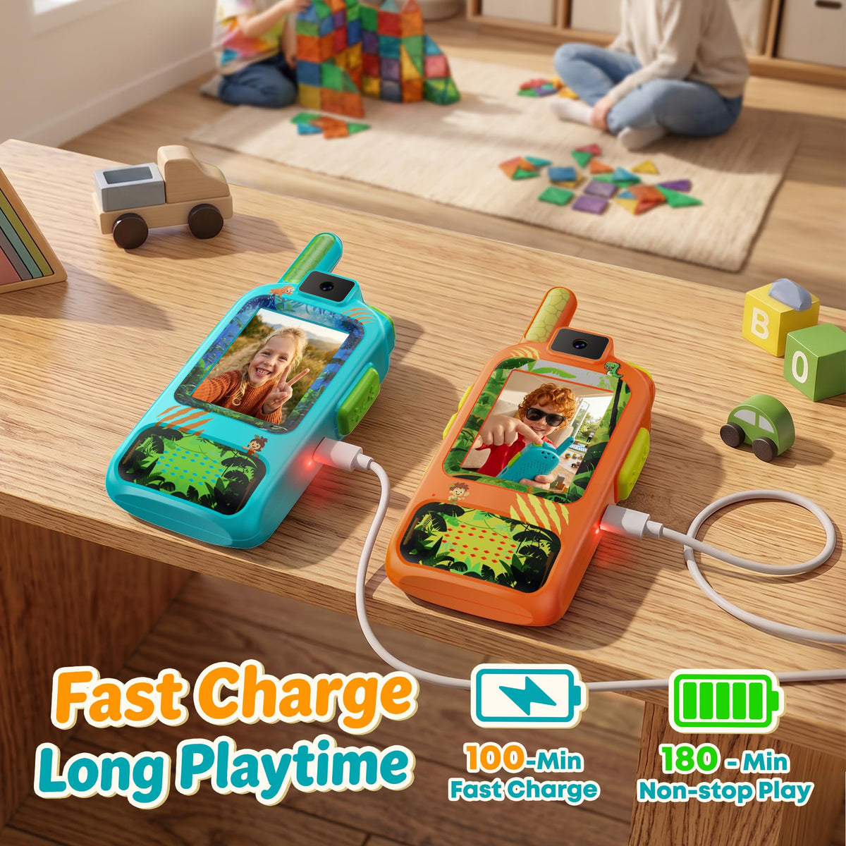 Veeniix Kids Video Walkie Talkies 2 Pack with HD Camera - Veeniix Official Imagery - 6