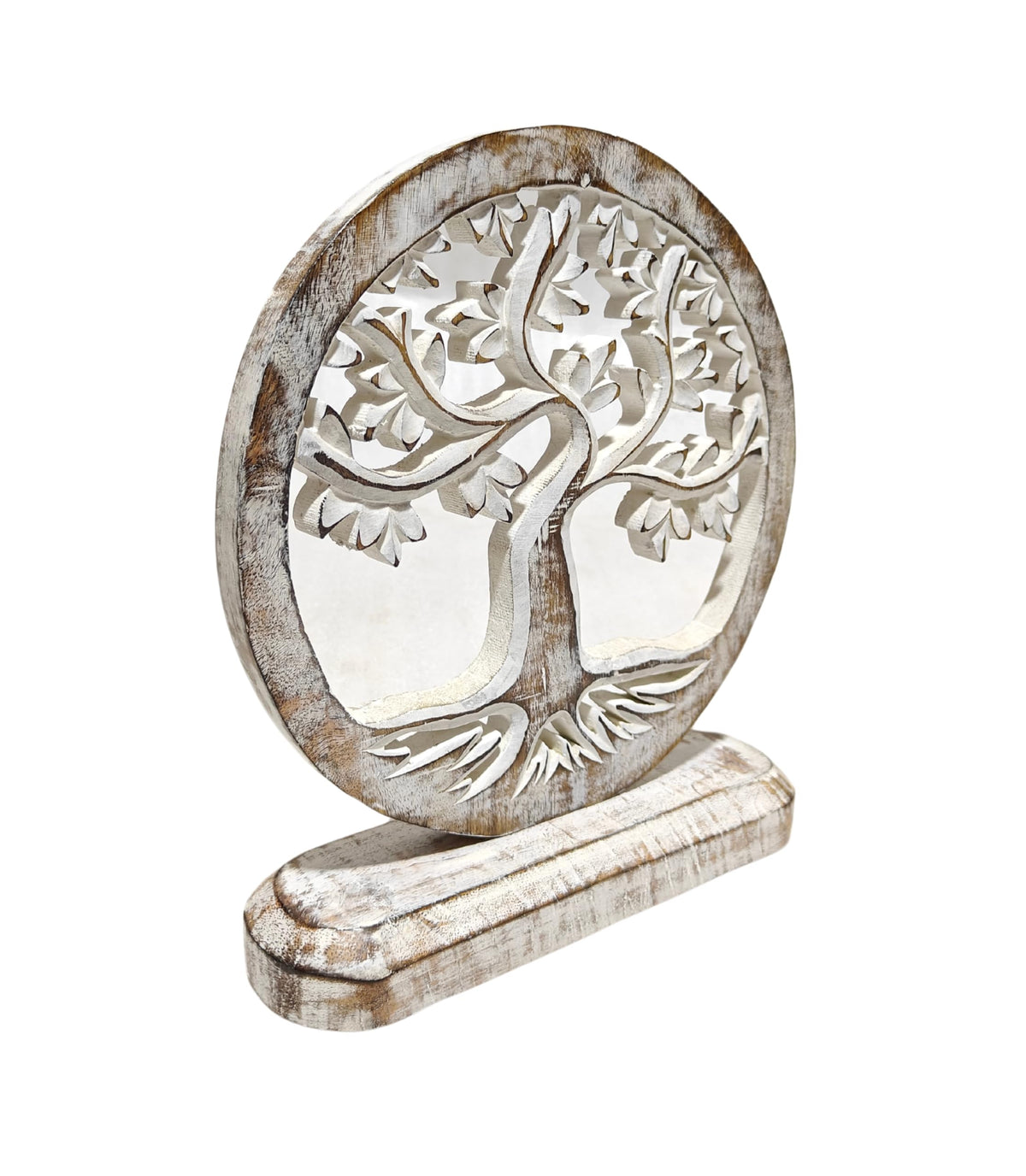 VANIYA CRAFTS Wooden Carved Handmade Engraved Table Decor - VANIYA CRAFTS Official Imagery - 7