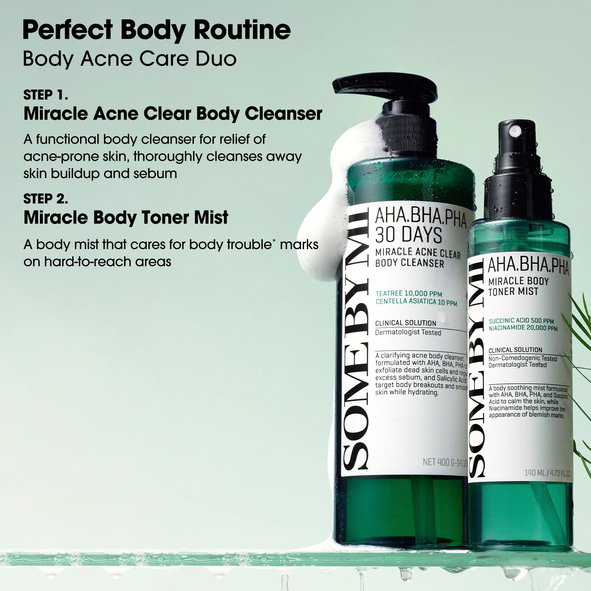 SOME BY MI AHA BHA PHA 30 Days Miracle Body Toner Mist – 4. , – Body Spray for - SOME BY MI Official Product View 10