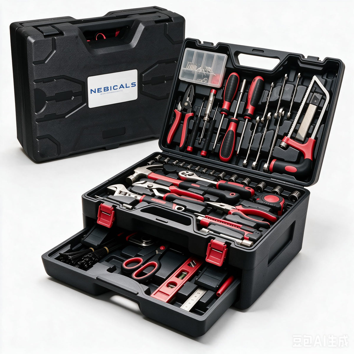578pc Basic Tool Kit For Home Home Tool Kit Multi Tool Set - NEBICALS Official Imagery - 2