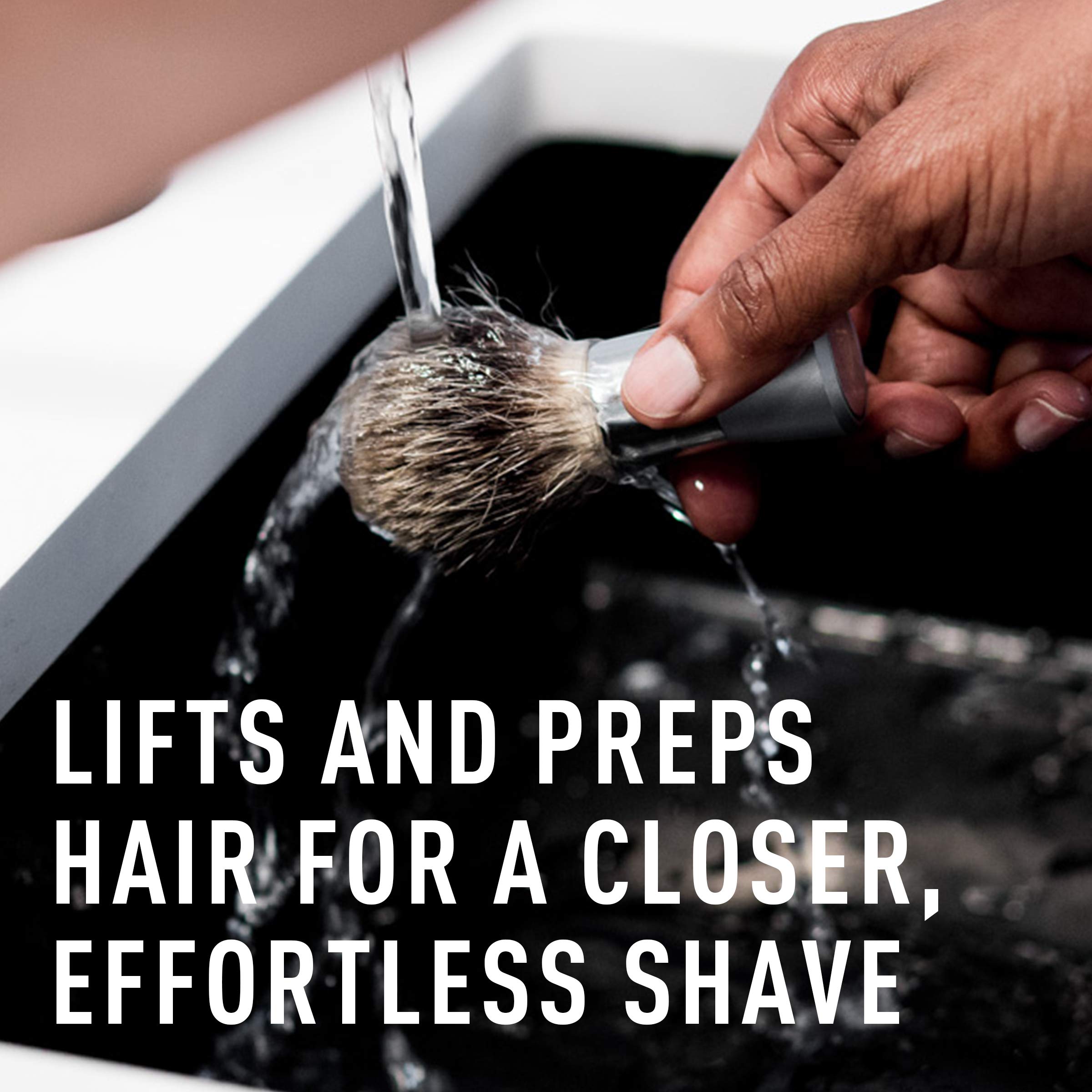 Bevel Luxury Shaving Brush, Vegan Hair Brush for Use With Safety Razor