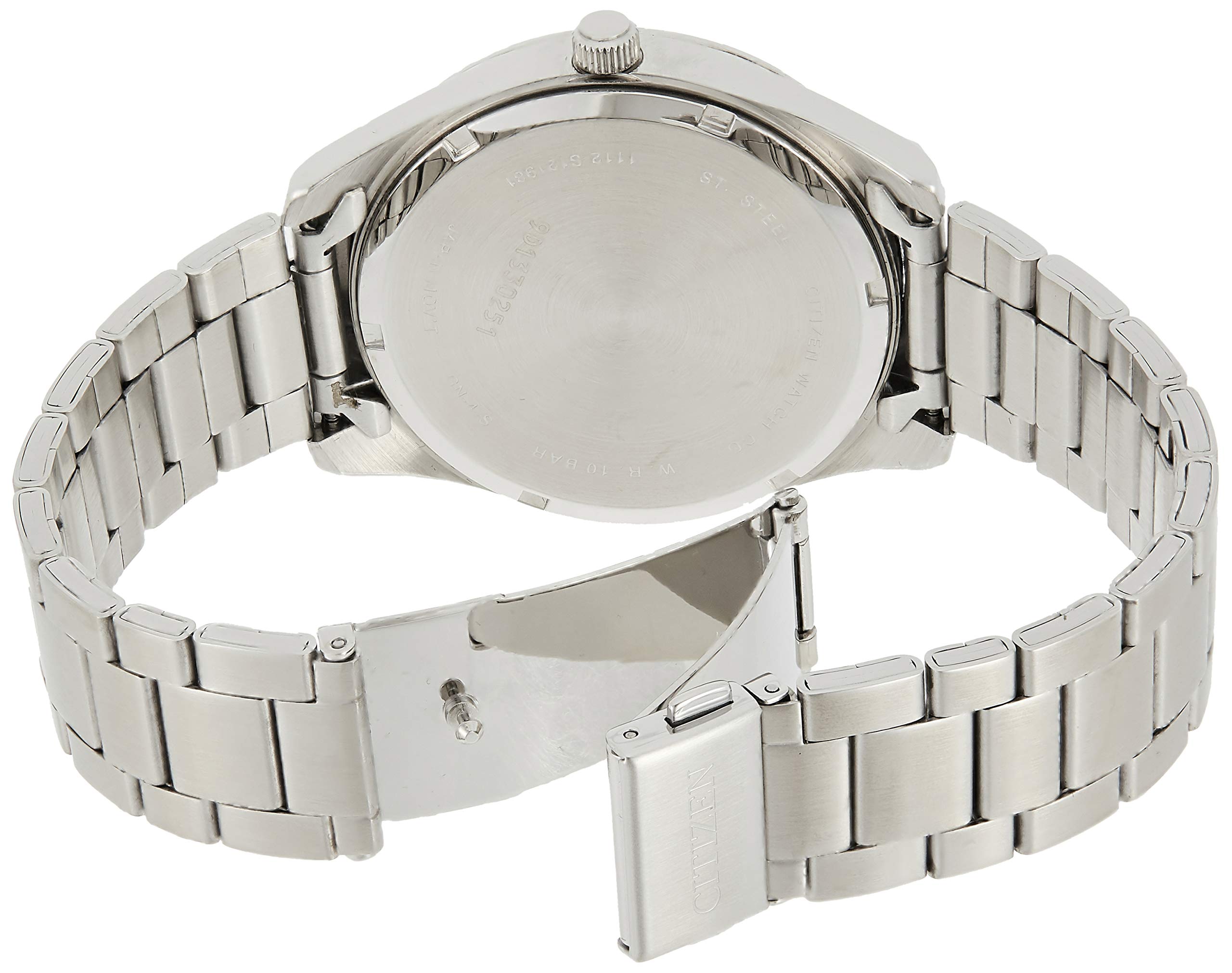 Citizen BI1030-53A Men's Classic Quartz Watch Silver-Tone