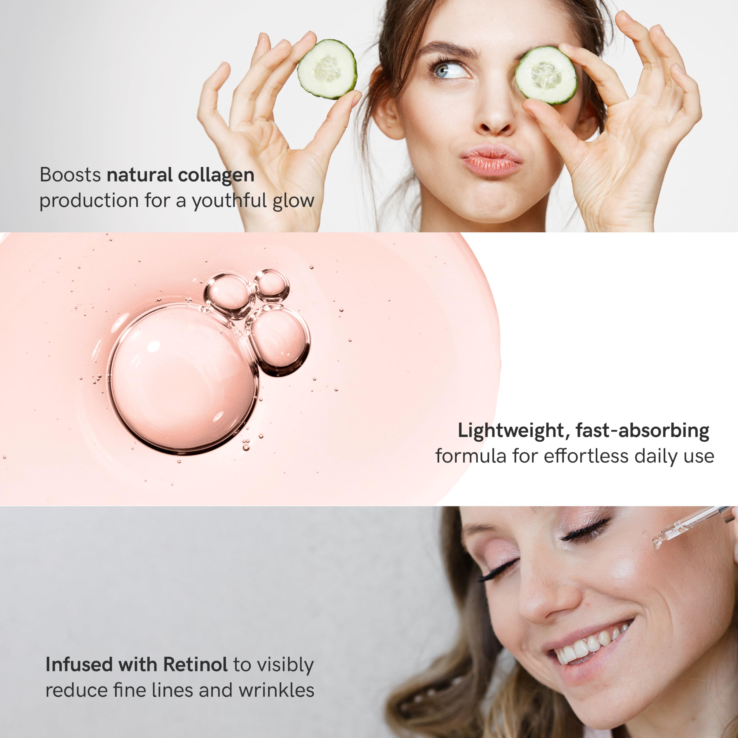 The Beauty Elixir Collagen &amp; Retinol Serum For Face - The Beauty Elixir