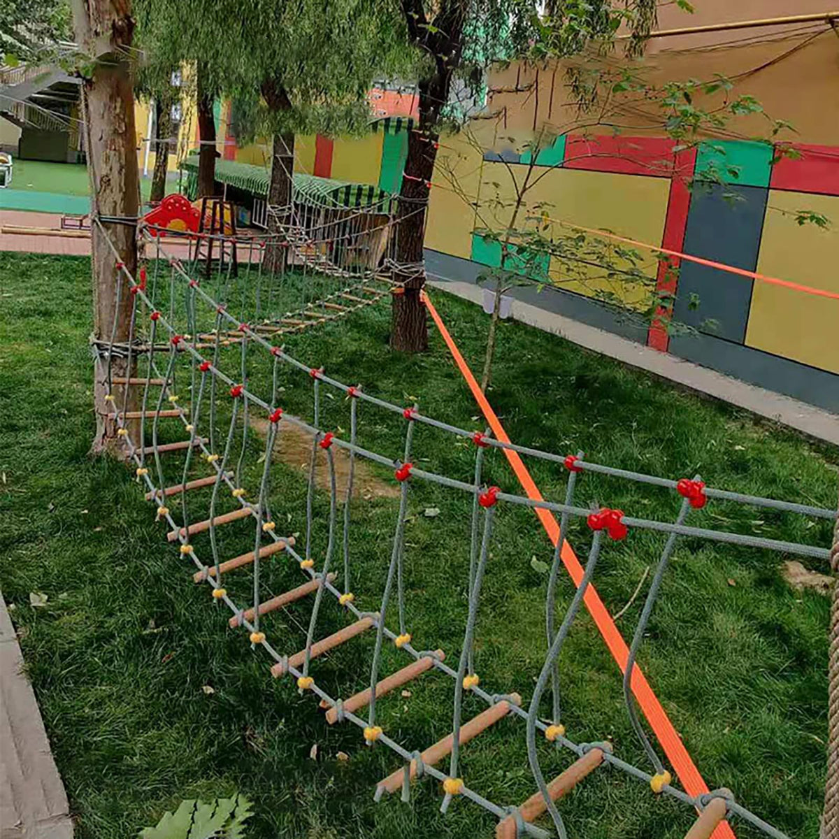 HAZEK Kindergarten Outdoor Bridge Children s Sports Fitness - HAZEK Official Imagery - 8