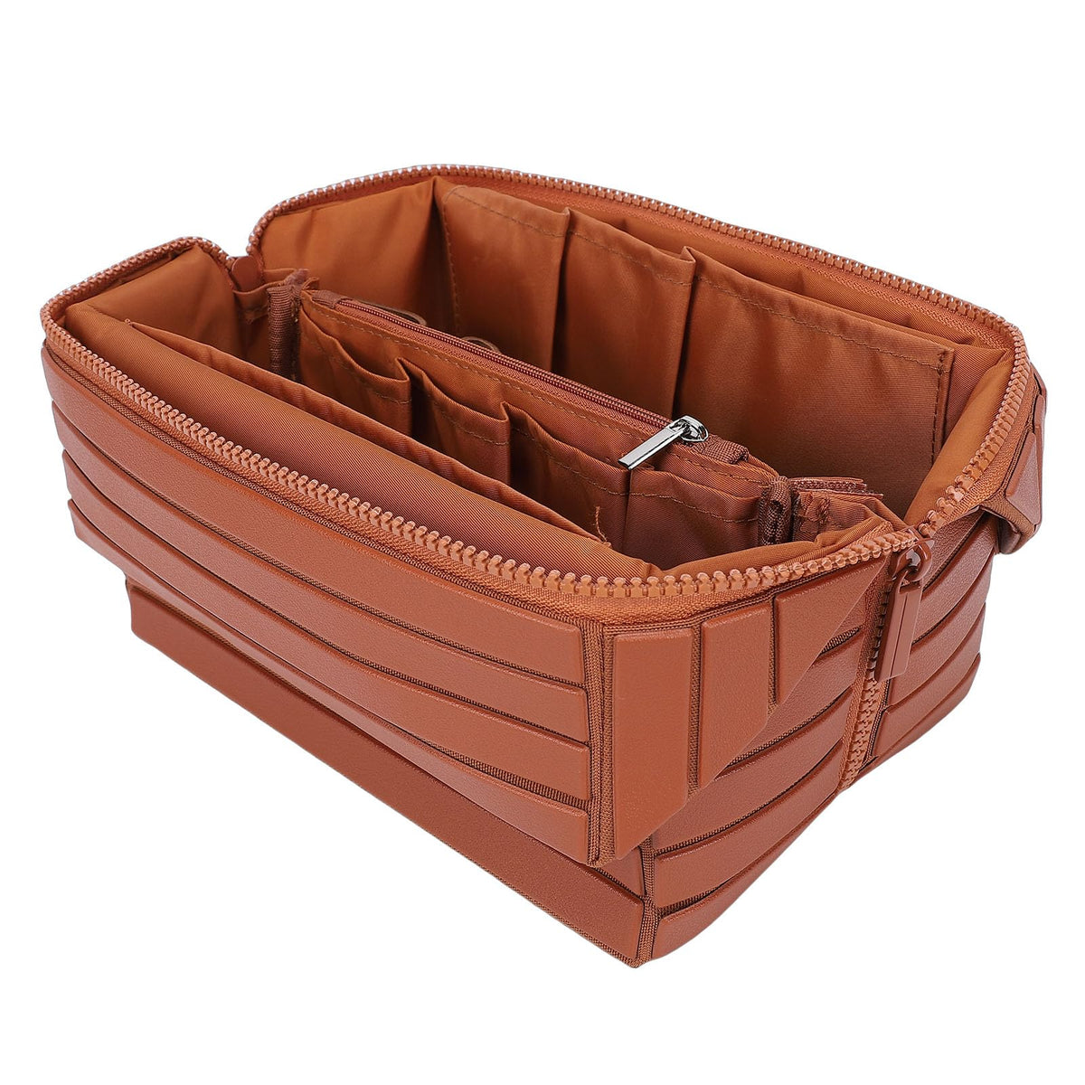 HURRISE Fold Down Makeup Bag Large Capacity Travel Cosmetic - HURRISE Official Imagery - 3