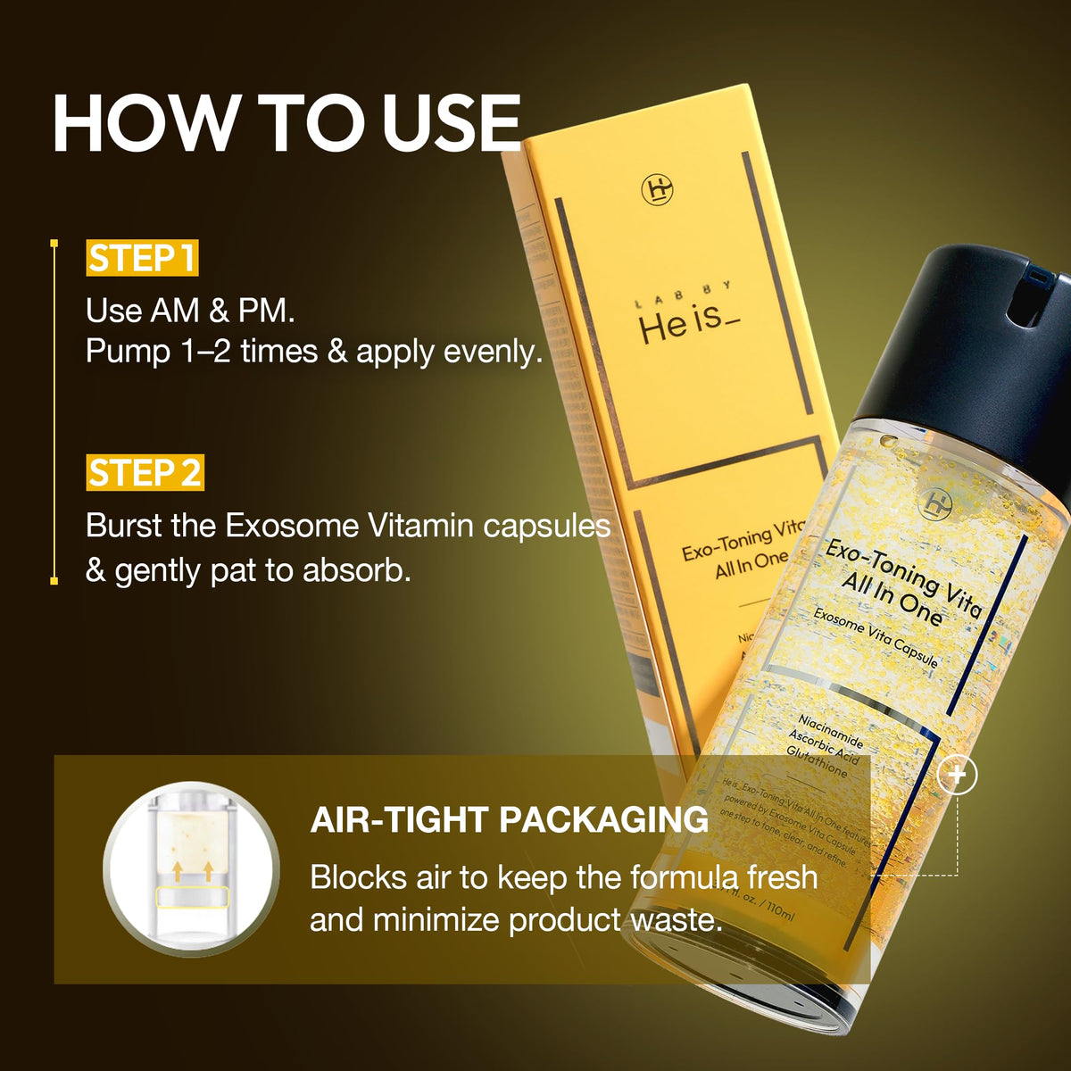 Men s Brightening Moisturizer for Improving dull looking - LAB BY He is_ Official Imagery - 8