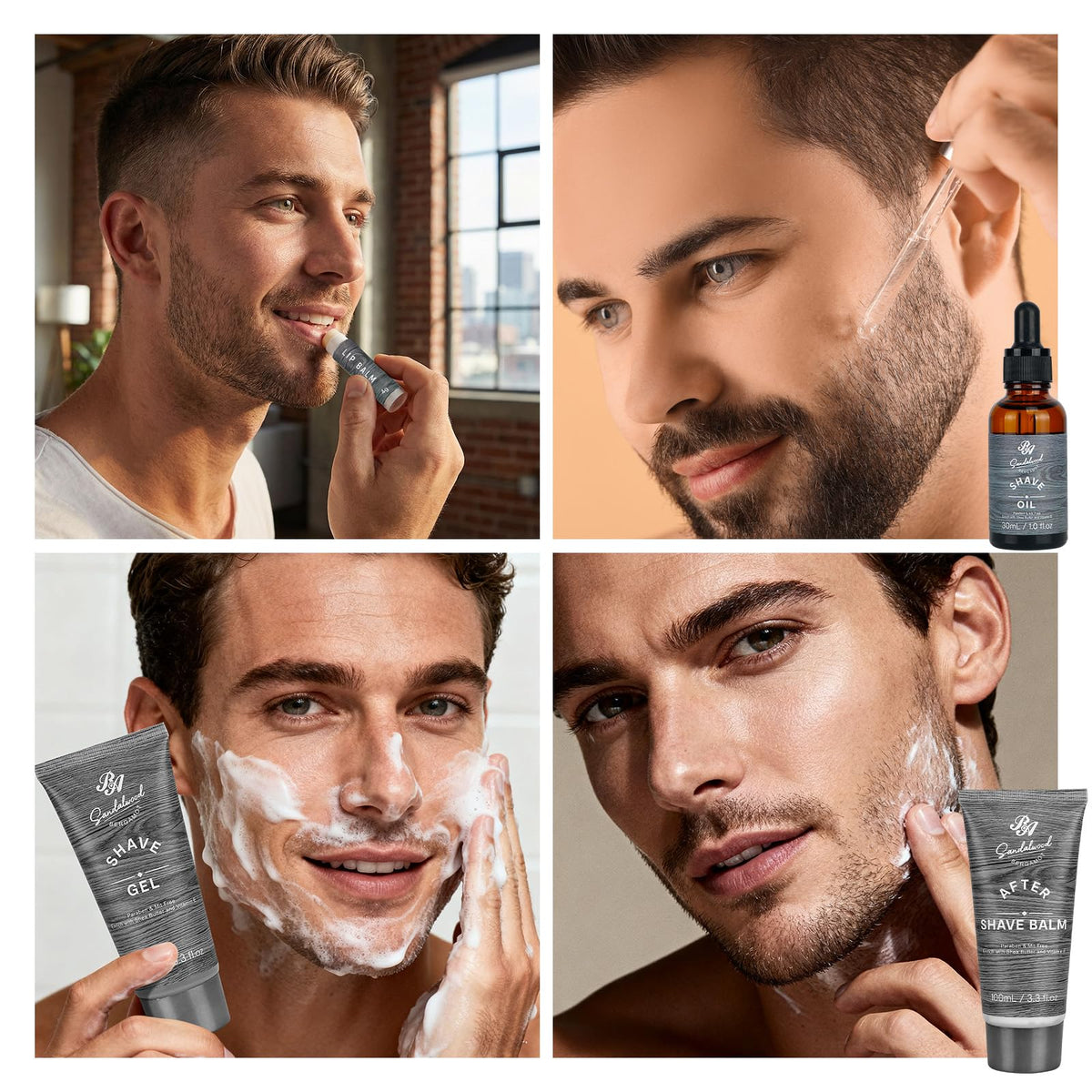 21 Pcs Bath Body Care Set for Men Father s Day Gifts for Dad - RA ROSA ACCA Official Imagery - 4