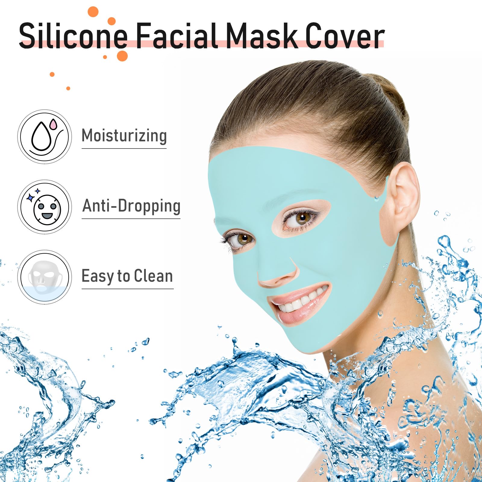 Maitys 32 Pcs Silicone Face Mask &amp; Anti-Wrinkle - Maitys