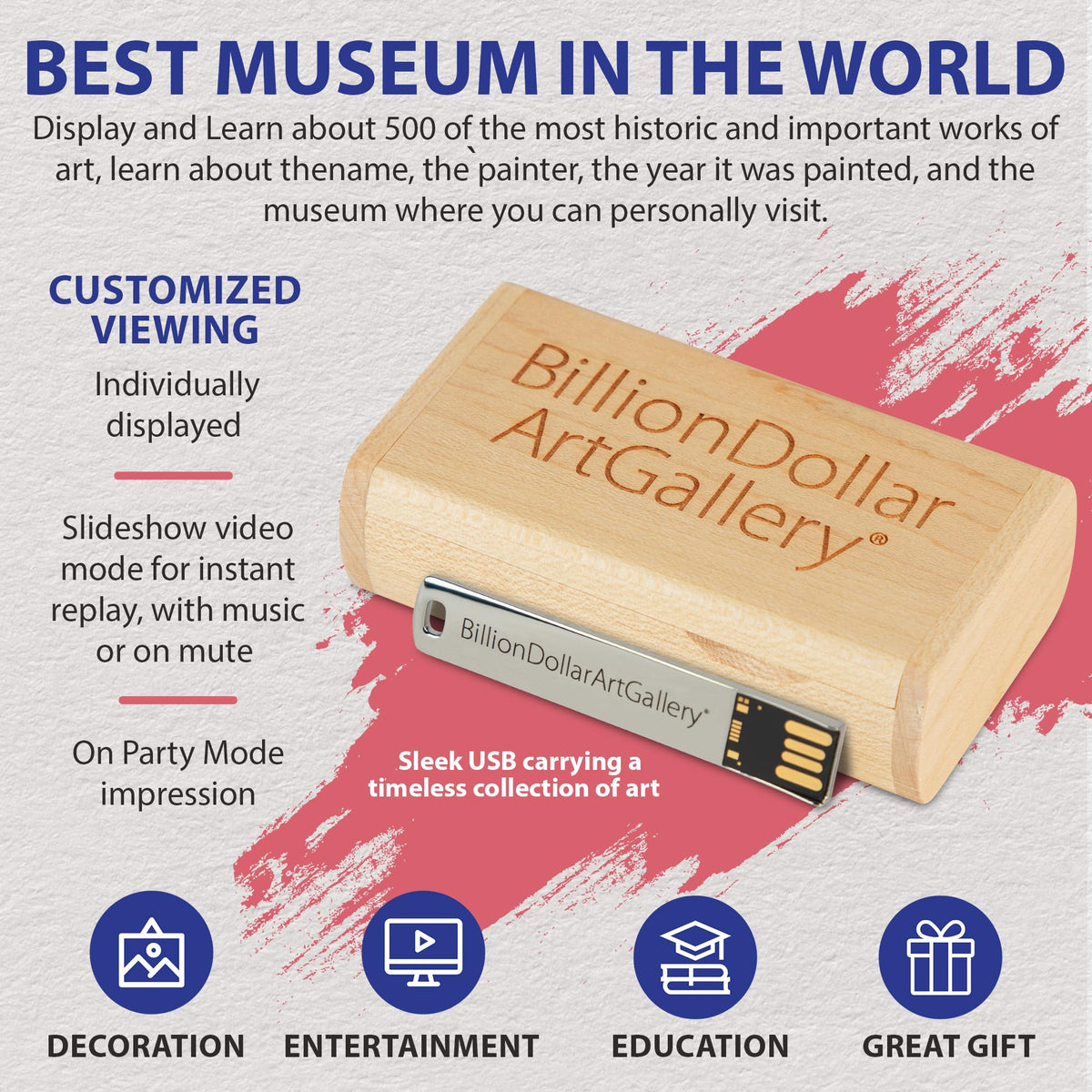 BillionDollarArtGallery Transform your TV Into Wall Art - BillionDollarArtGallery Official Imagery - 5